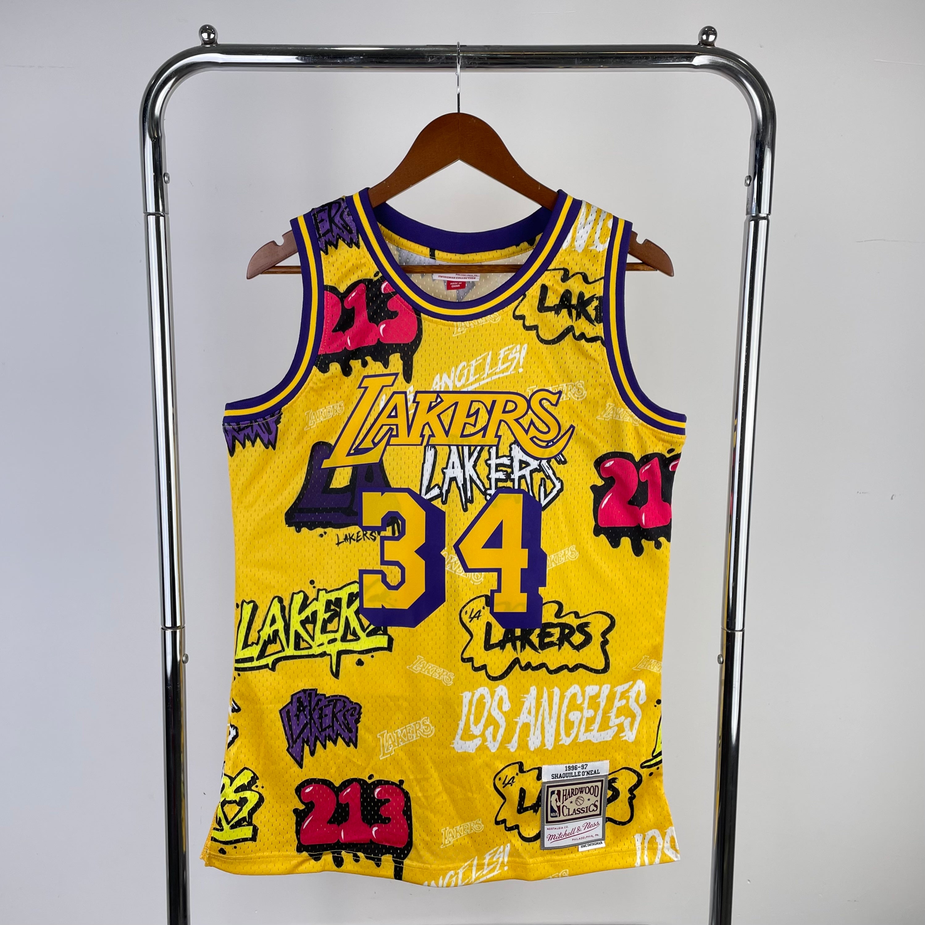 Los Angeles Lakers Retro #34 Shaquille O'Neal