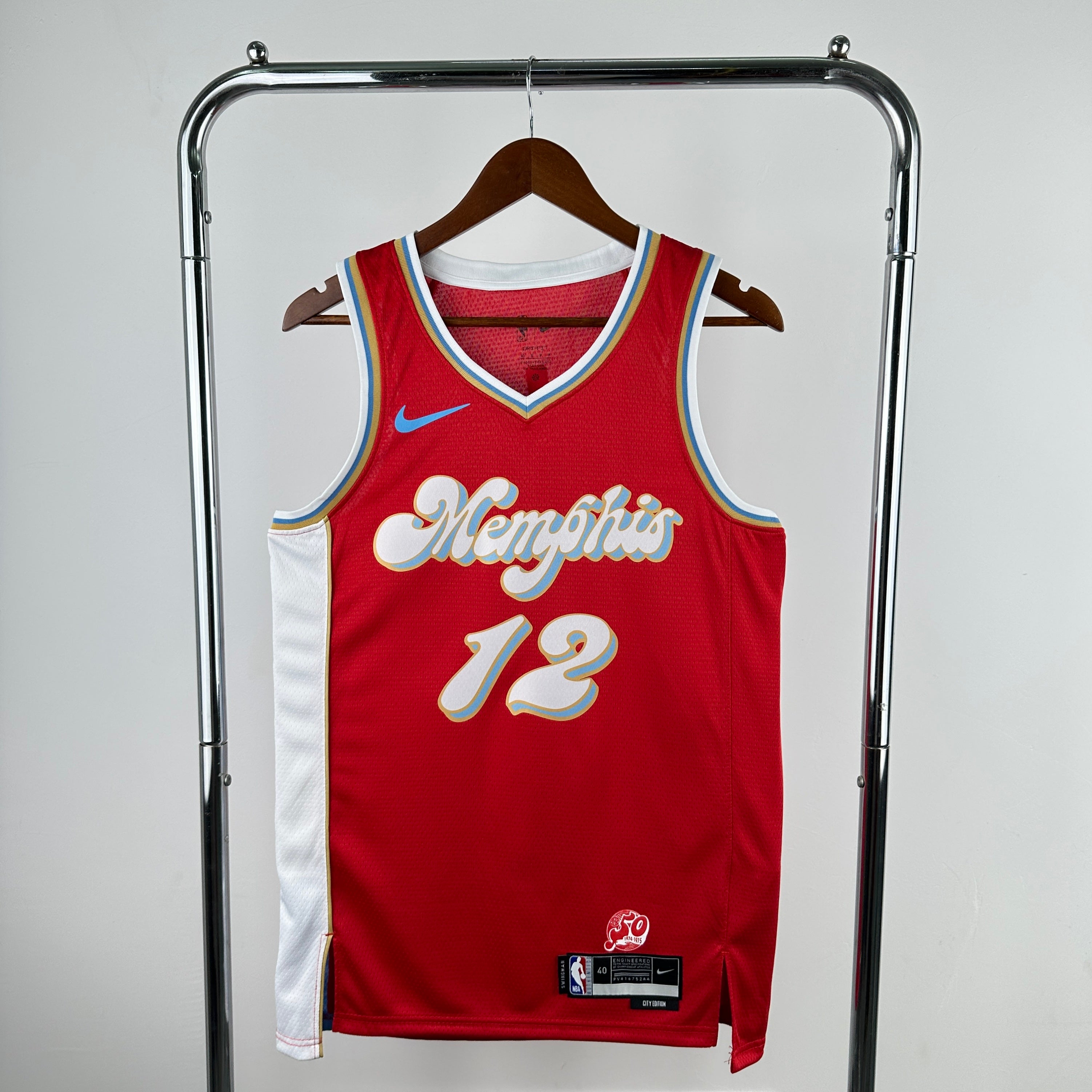 Memphis Grizzlies City Edition #12 Ja Morant (2024-25)