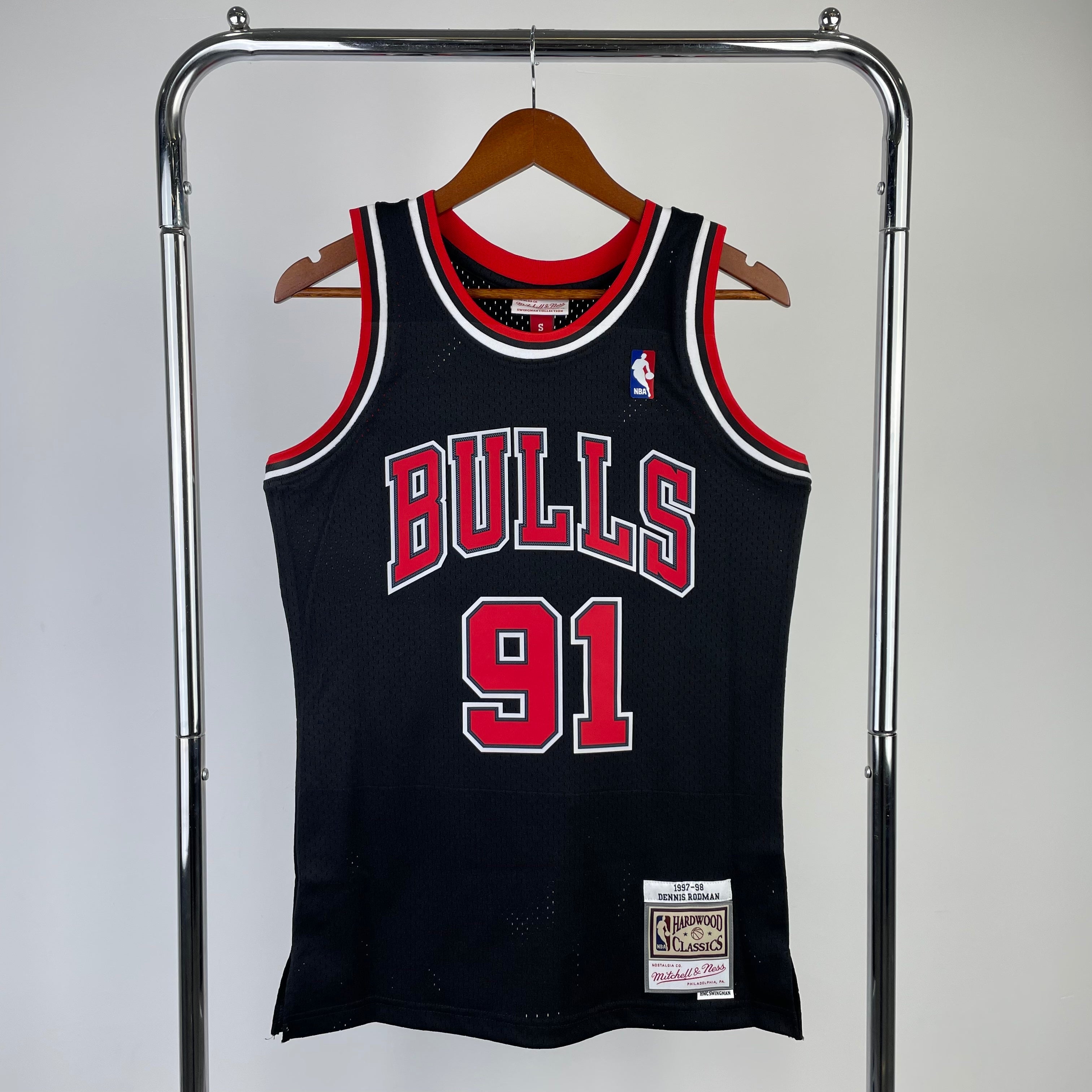 Chicago Bulls Retro #91 Dennis Rodman