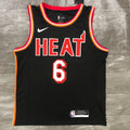 Miami Heat Retro #6 LeBron James