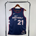 Philadelphia 76ers City Edition #21 Joel Embiid (2023-24)