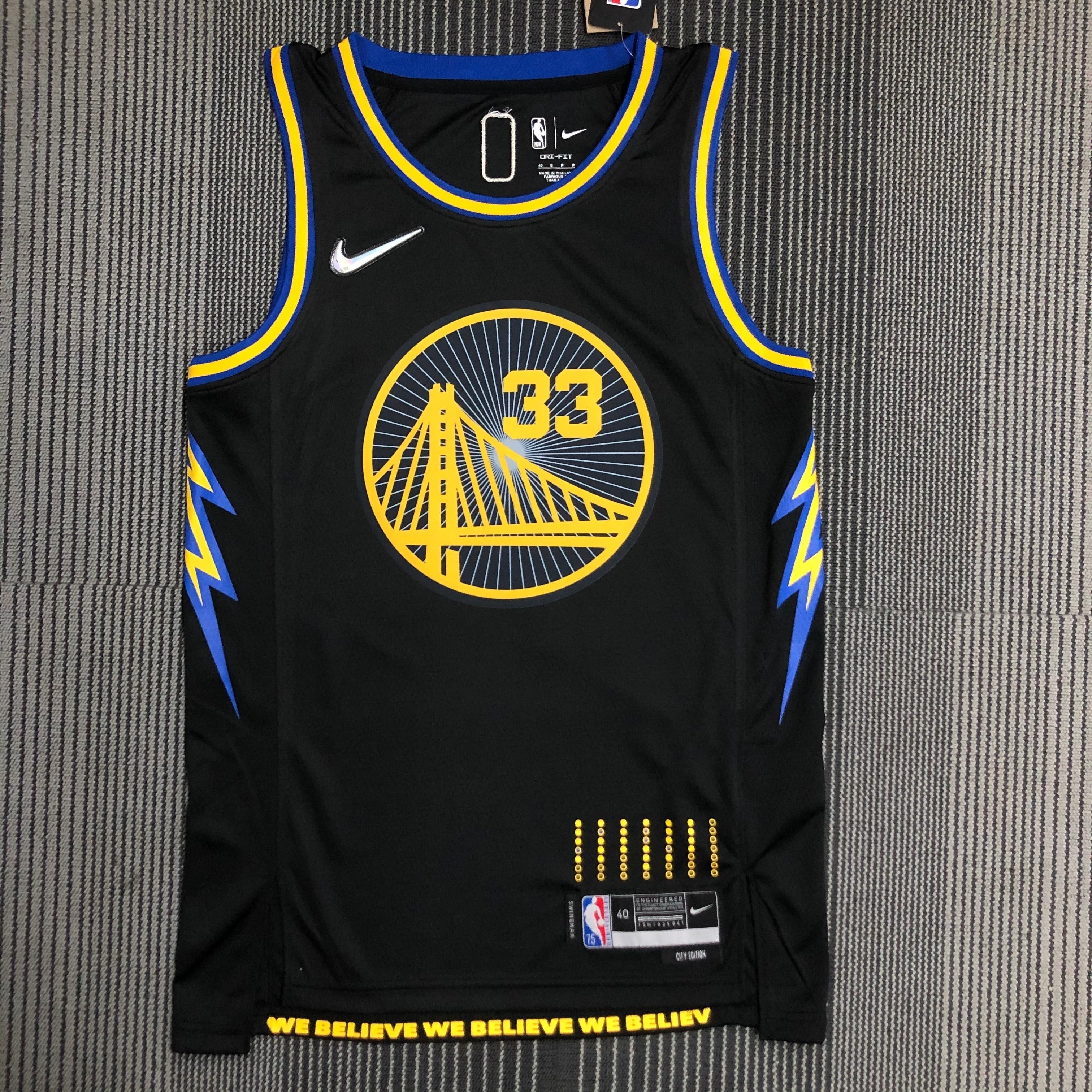 Golden State Warriors City Edition #33