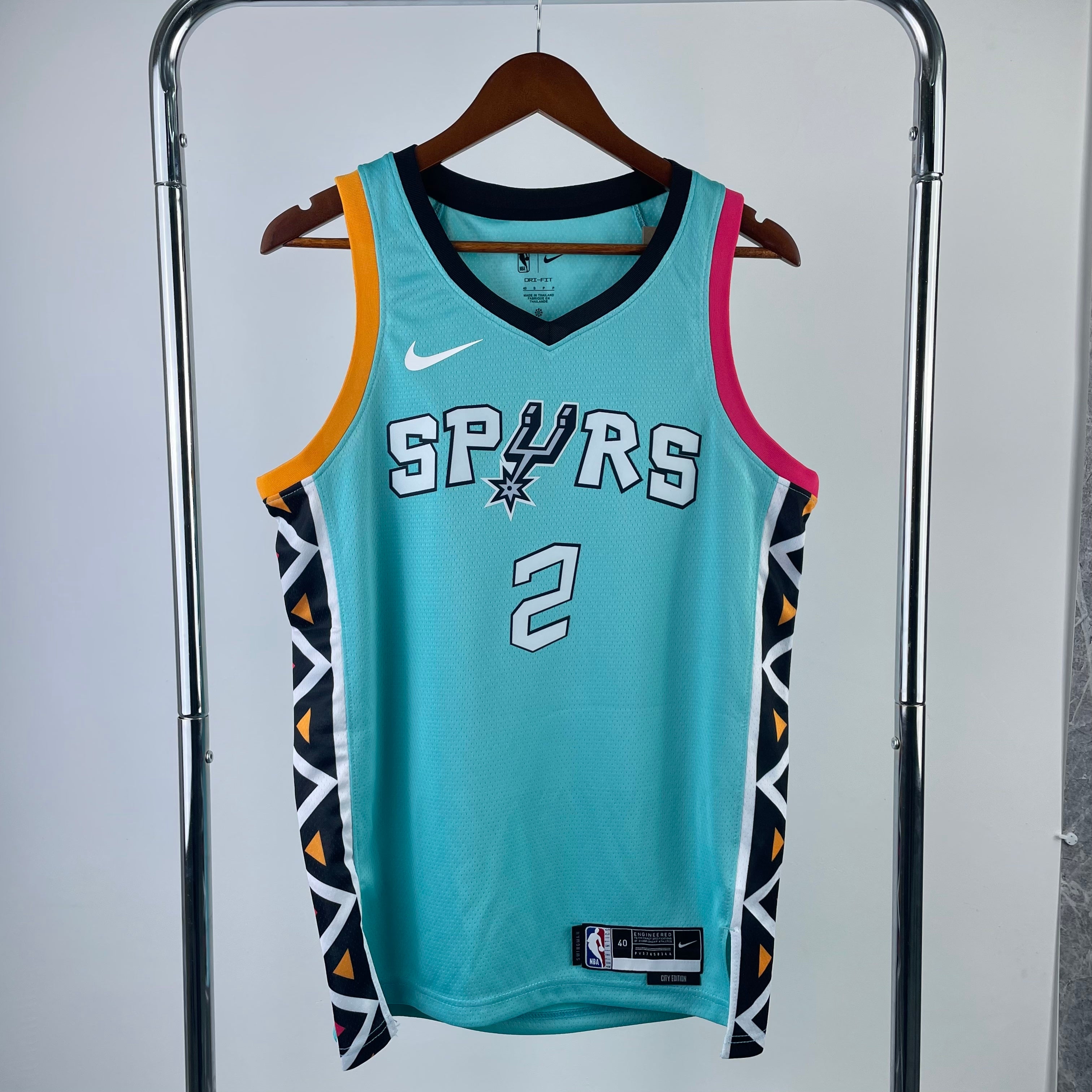 San Antonio Spurs City Edition #2 Kawhi Leonard (2022-23)