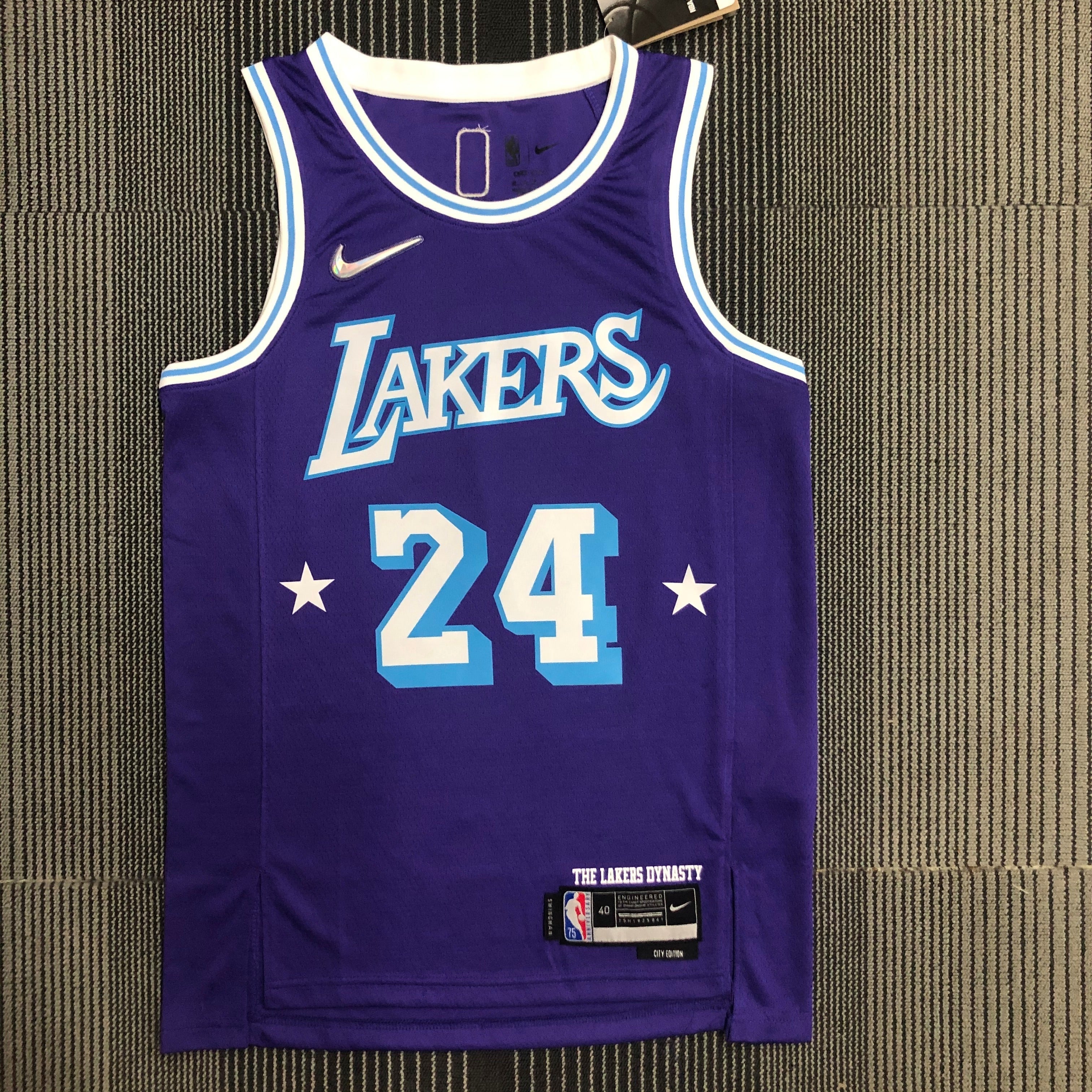 Los Angeles Lakers City Edition #24 Kobe Bryant