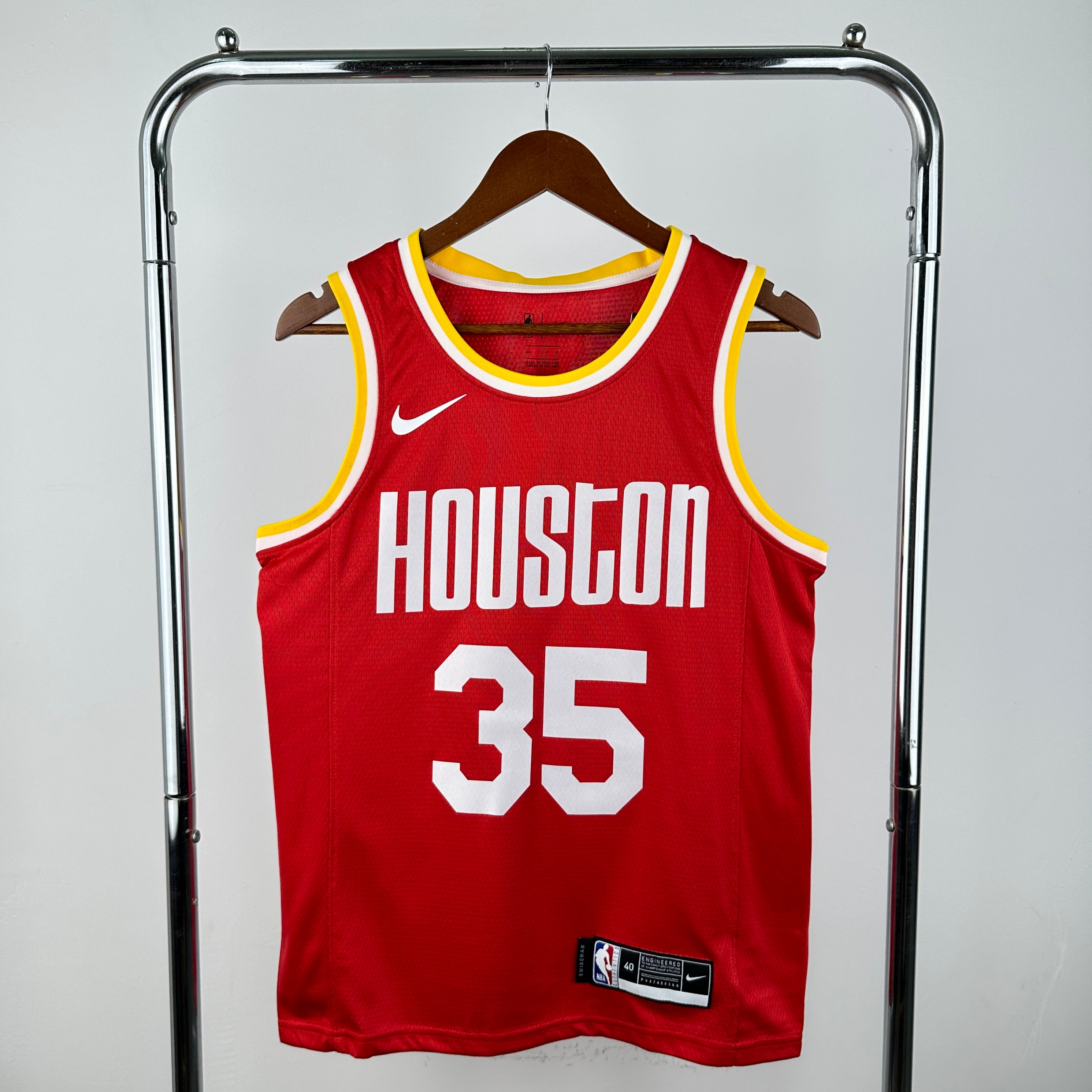 Houston Rockets Retro #35 Kevin Durant