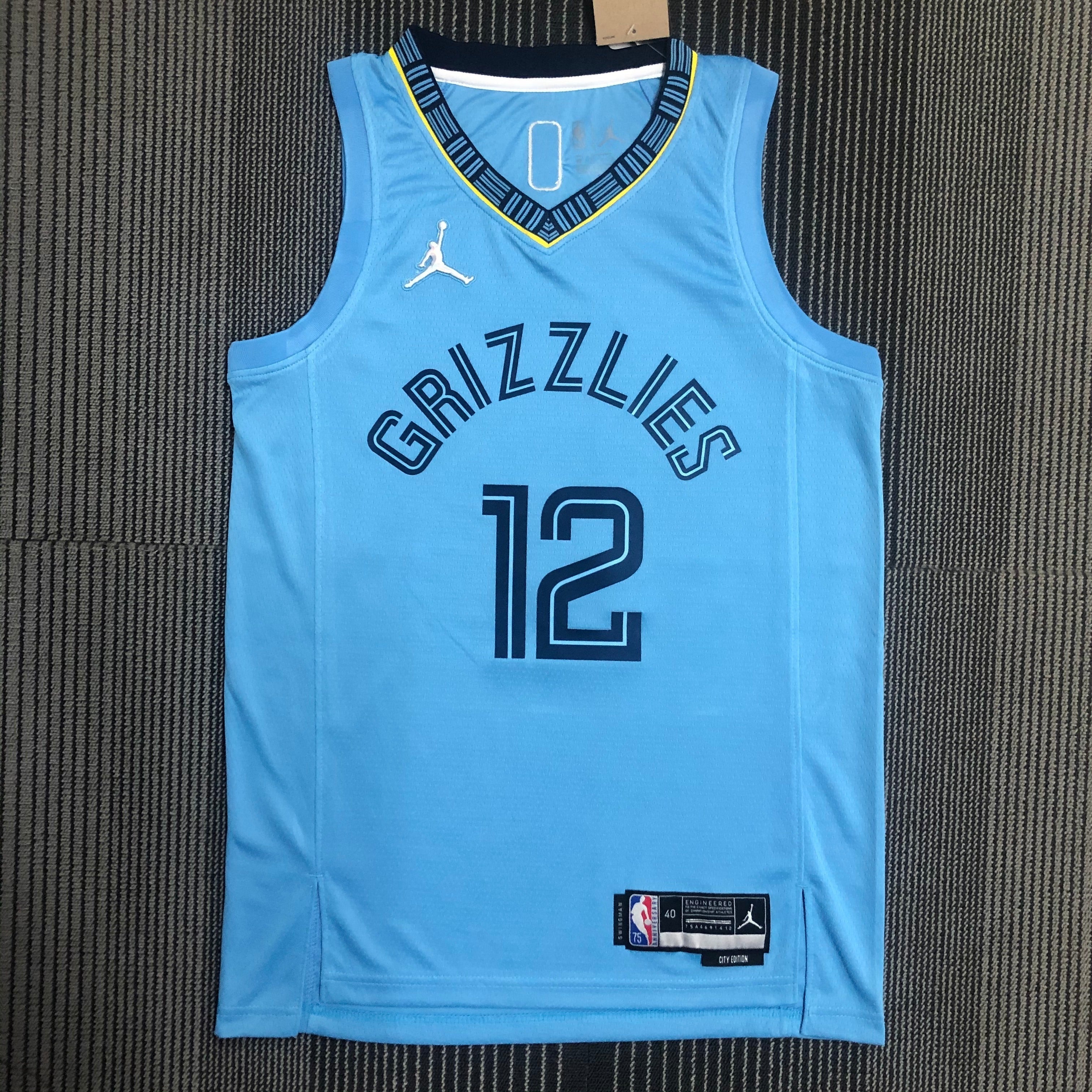Memphis Grizzlies 75th Anniversary #12 Ja Morant