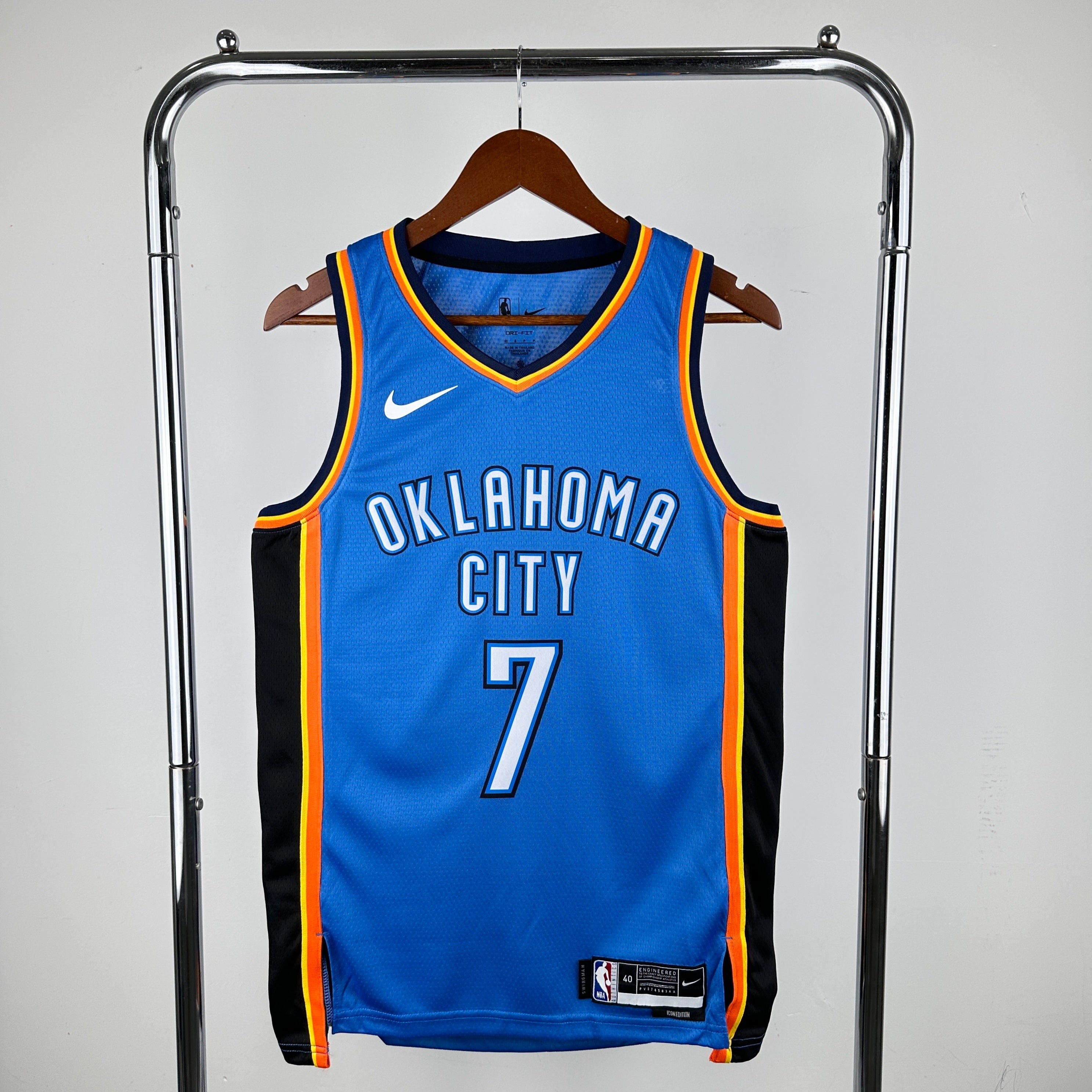 Oklahoma City Thunder #7 Chet Holmgren (2022-23)