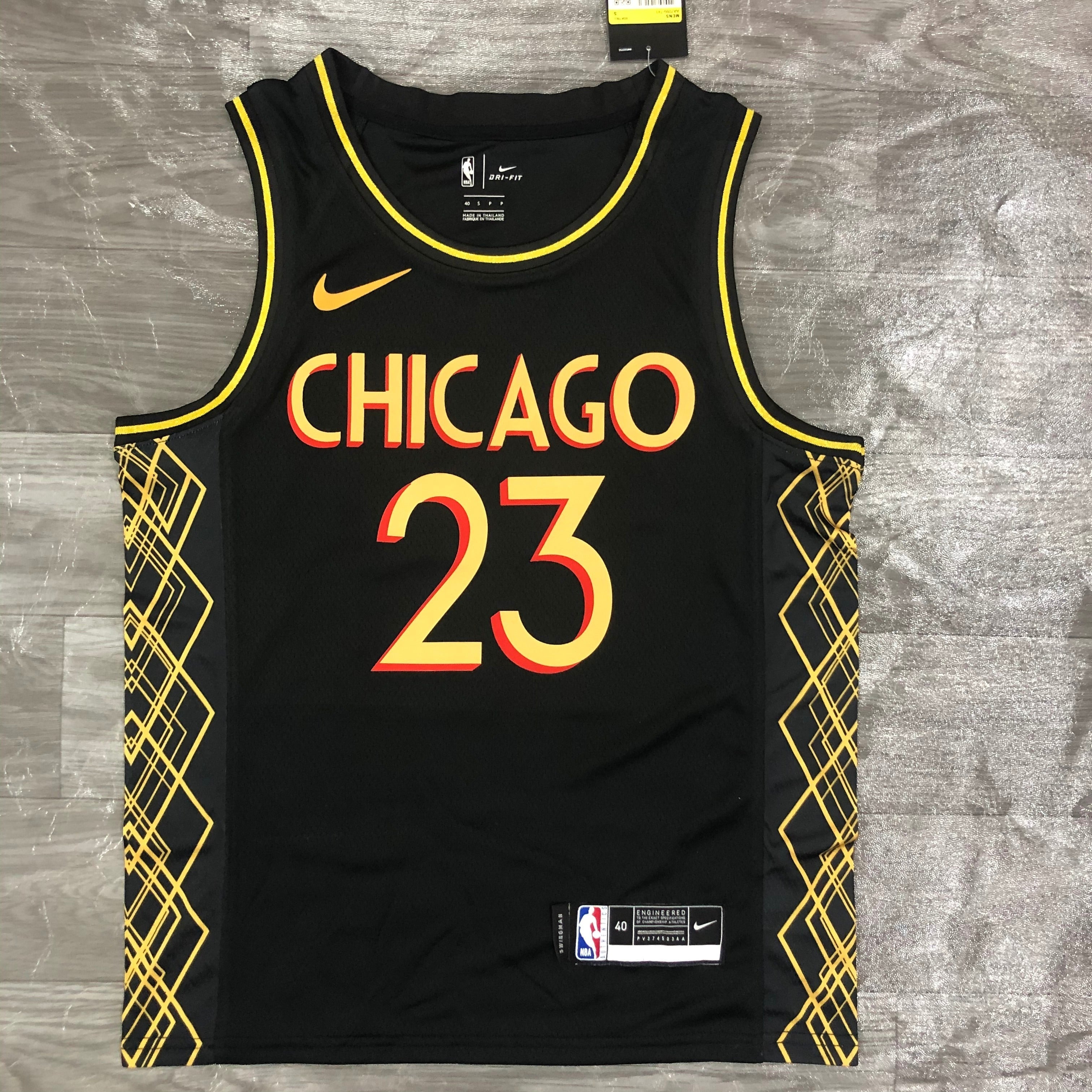 Chicago Bulls City Edition #23 Michael Jordan (2020-21)
