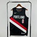 Portland Trail Blazers Away #0 Damian Lillard (2025-26)