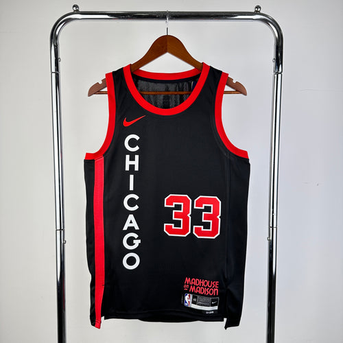 Chicago Bulls City Edition #33 Scottie Pippen (2023-24)