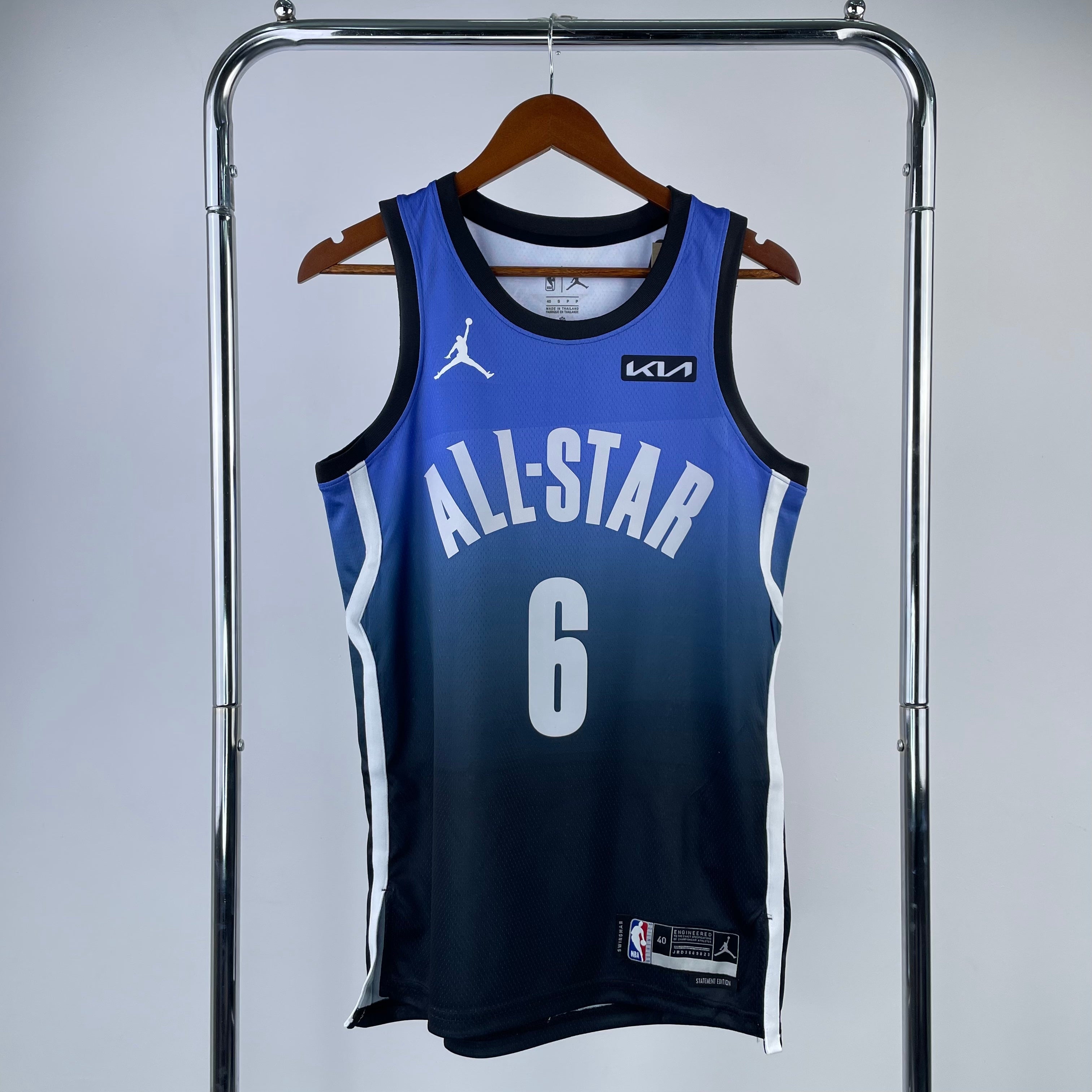 Los Angeles Lakers All-Star #6 LeBron James (2022-23)