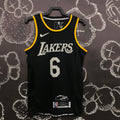 Los Angeles Lakers 75th Anniversary #6 LeBron James