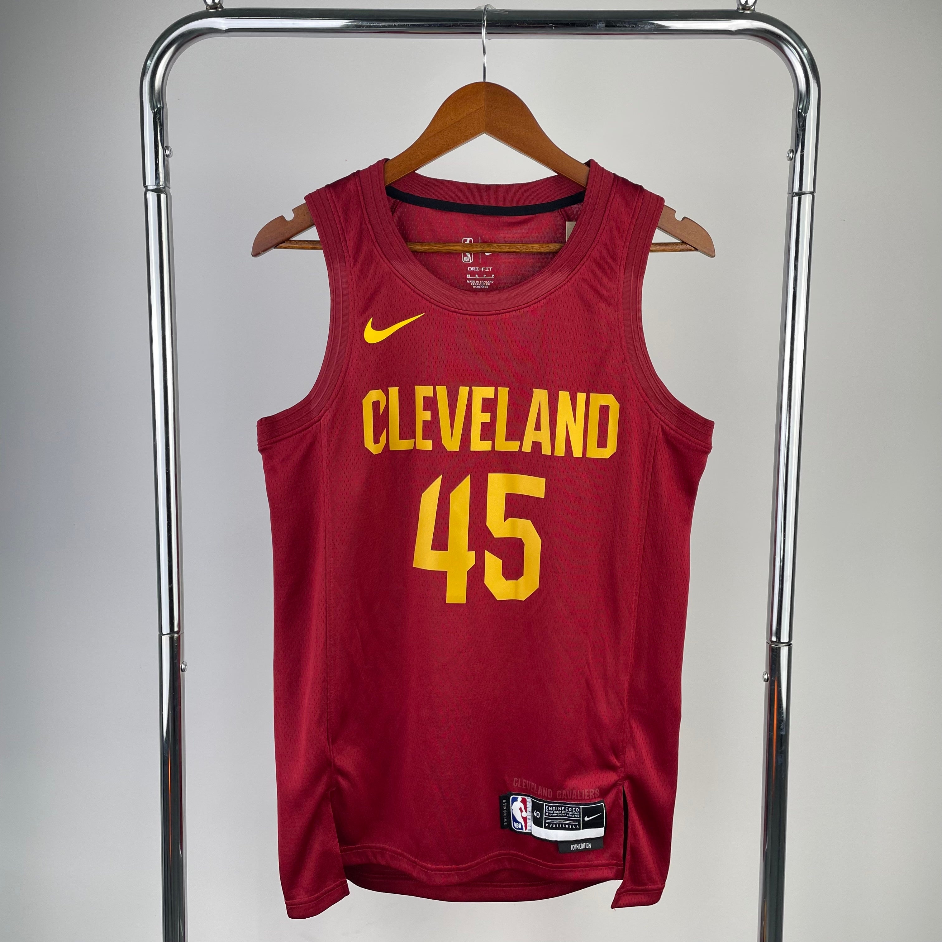 Cleveland Cavaliers Away #45 Donovan Mitchell (2022-23)