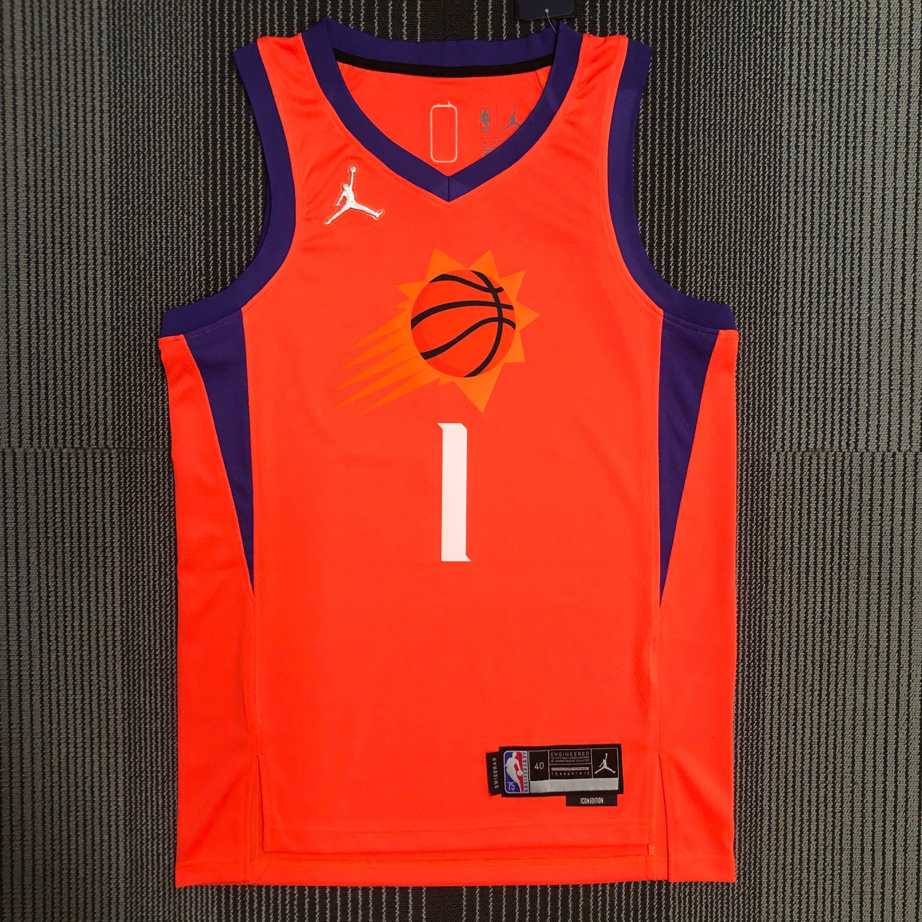 Phoenix Suns Jordan Brand #1 Devin Booker