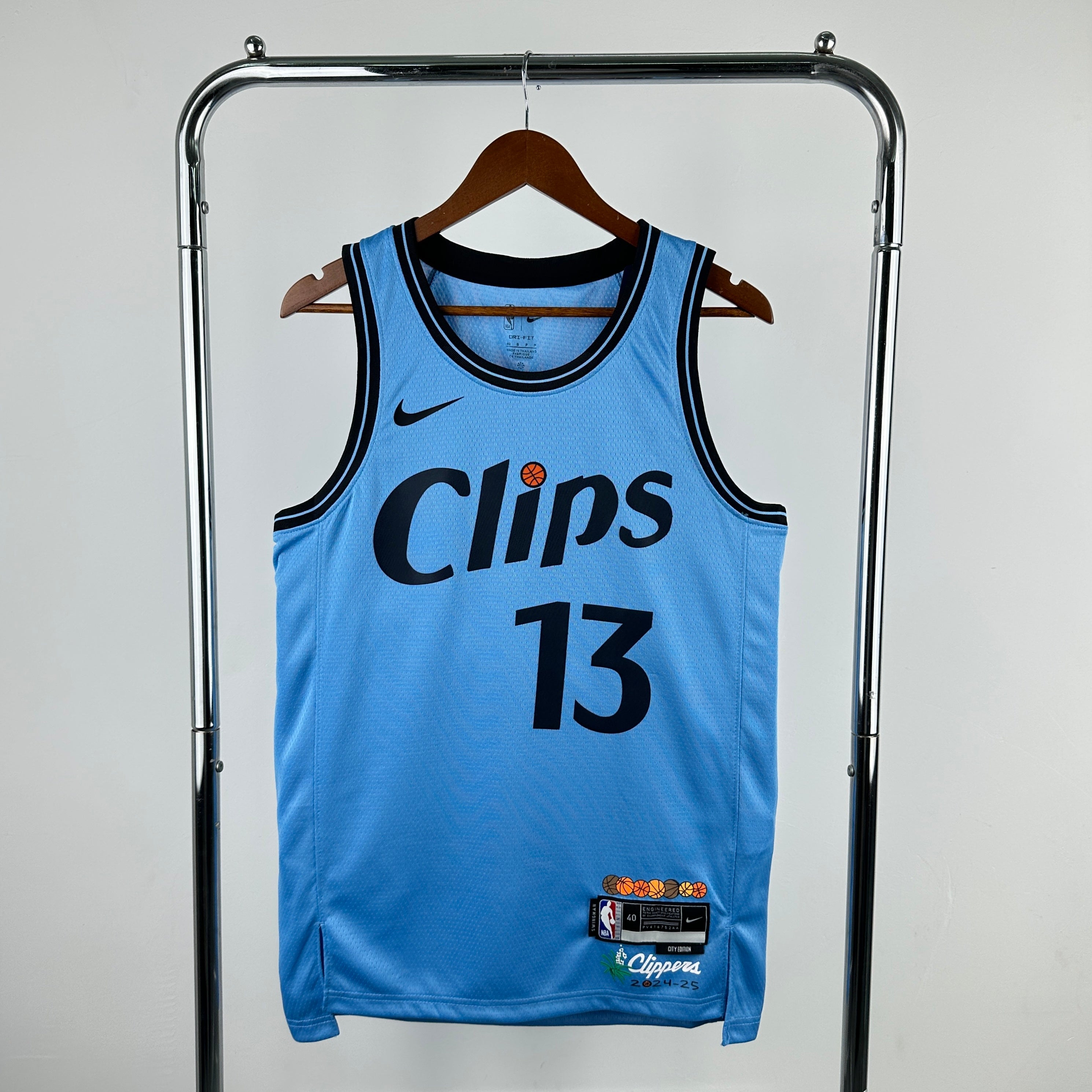 Los Angeles Clippers City Edition #13 Paul George (2024-25)