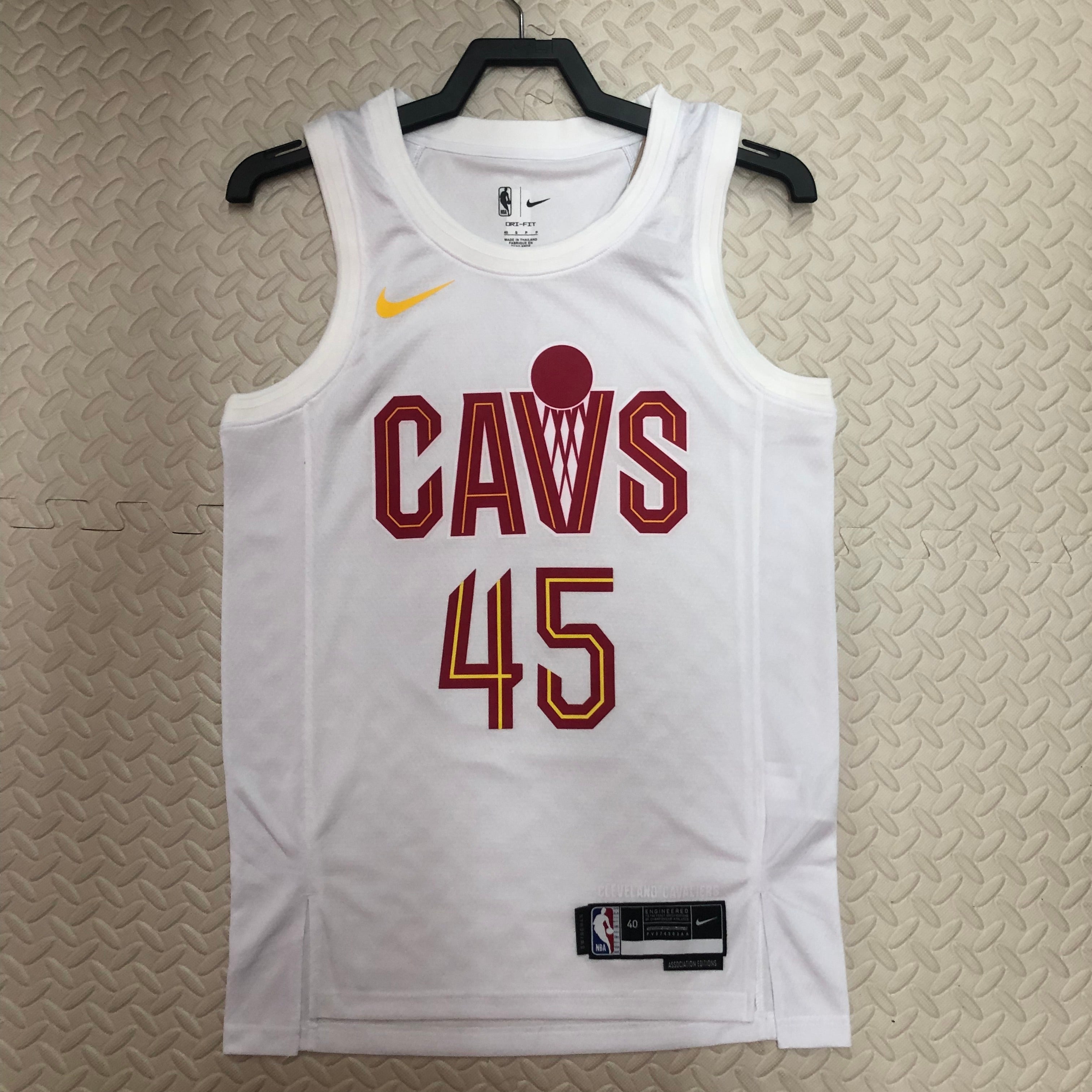 Cleveland Cavaliers Home #45 Donovan Mitchell (2022-23)
