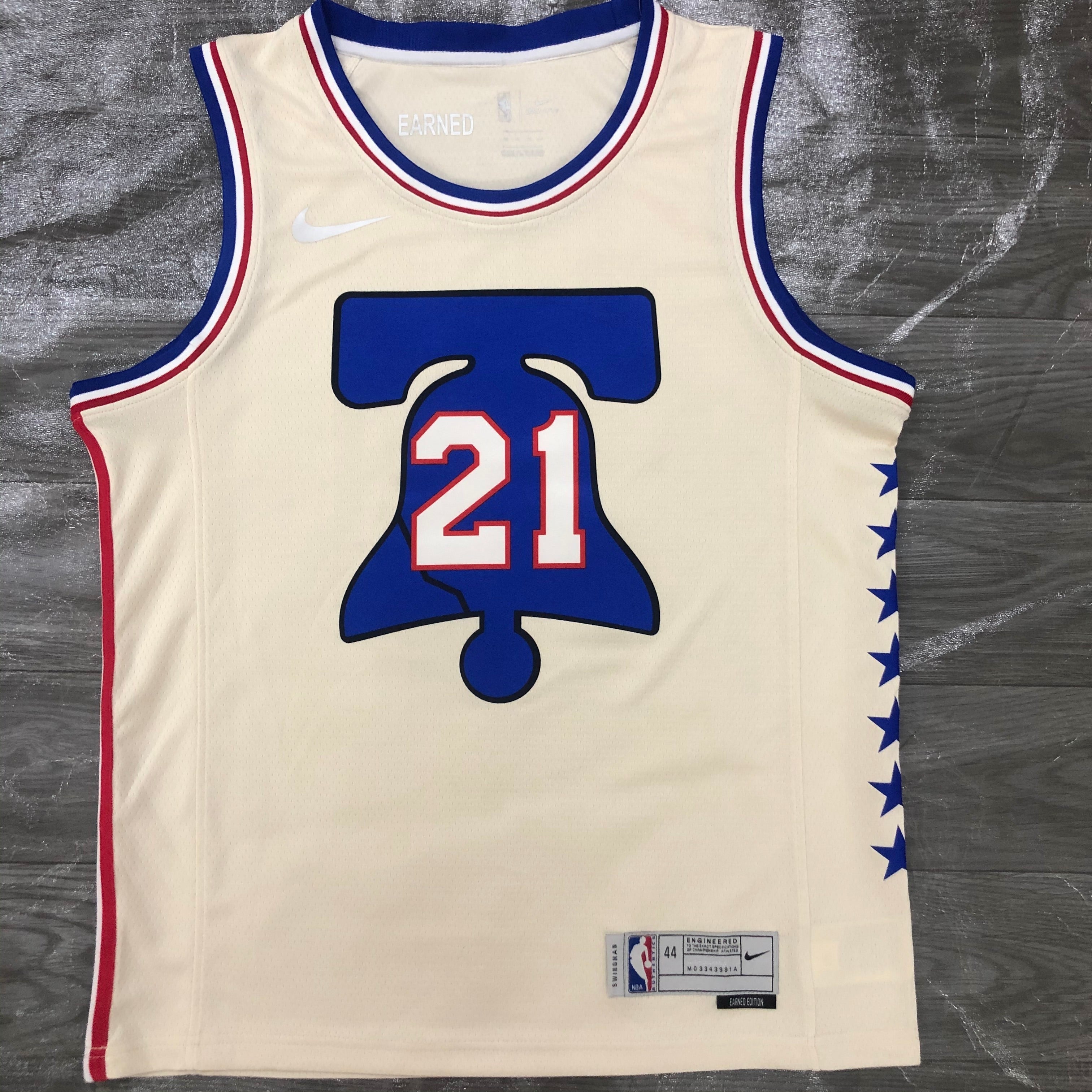 Philadelphia 76ers #21 Joel Embiid (2020-21)