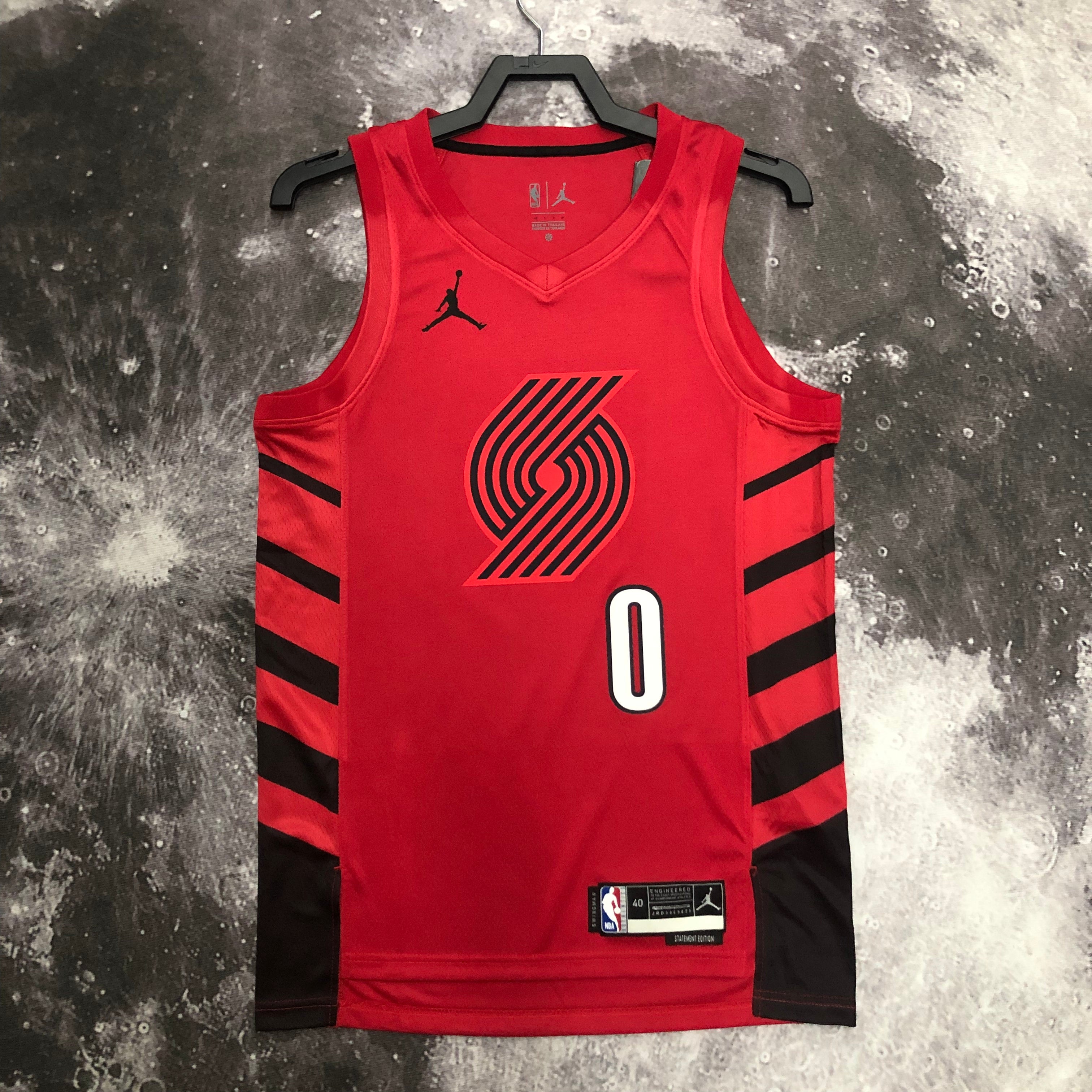 Portland Trail Blazers Jordan Brand #0 Damian Lillard (2022-23)