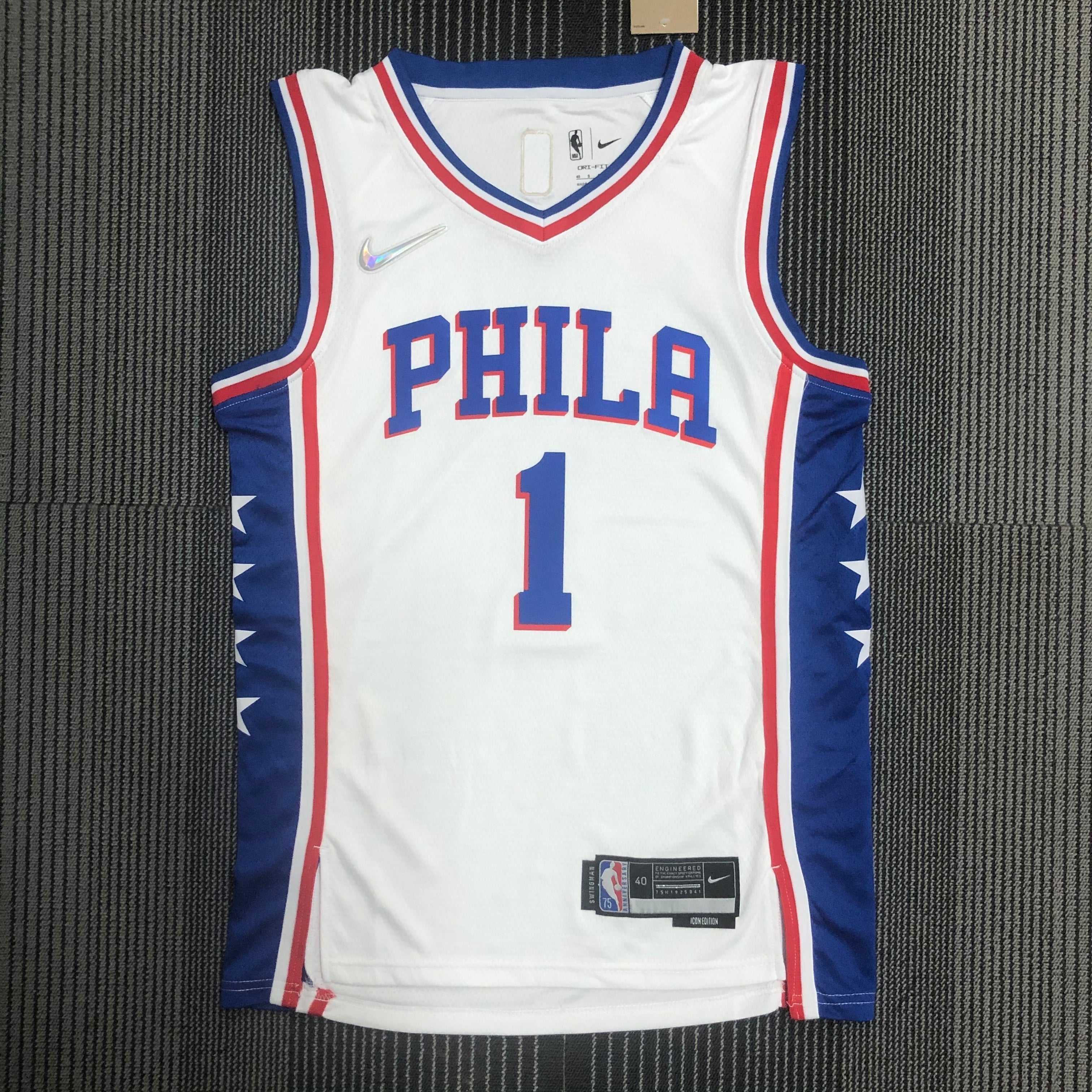 Philadelphia 76ers 75th Anniversary #1 James Harden