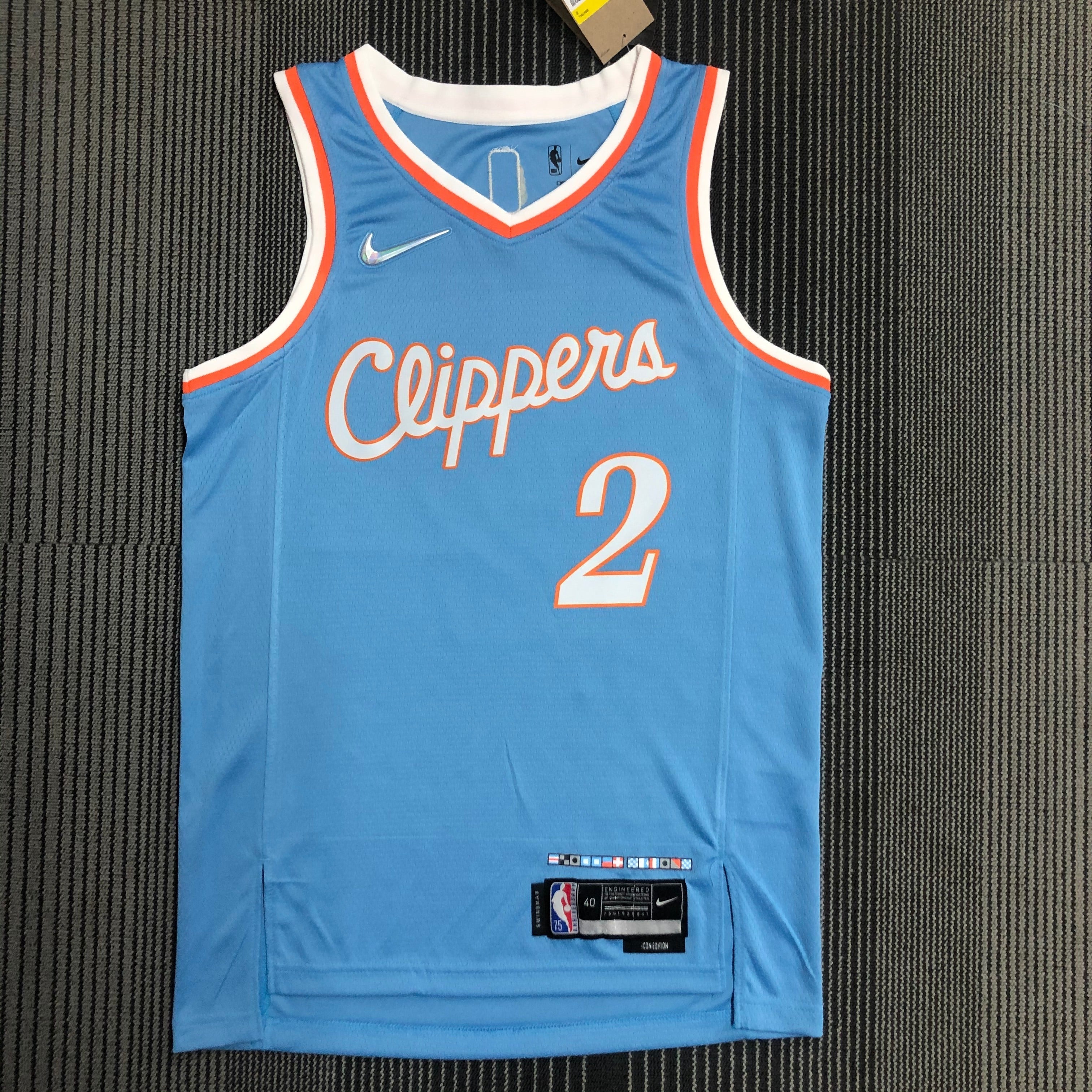 Los Angeles Clippers City Edition #2 Kawhi Leonard