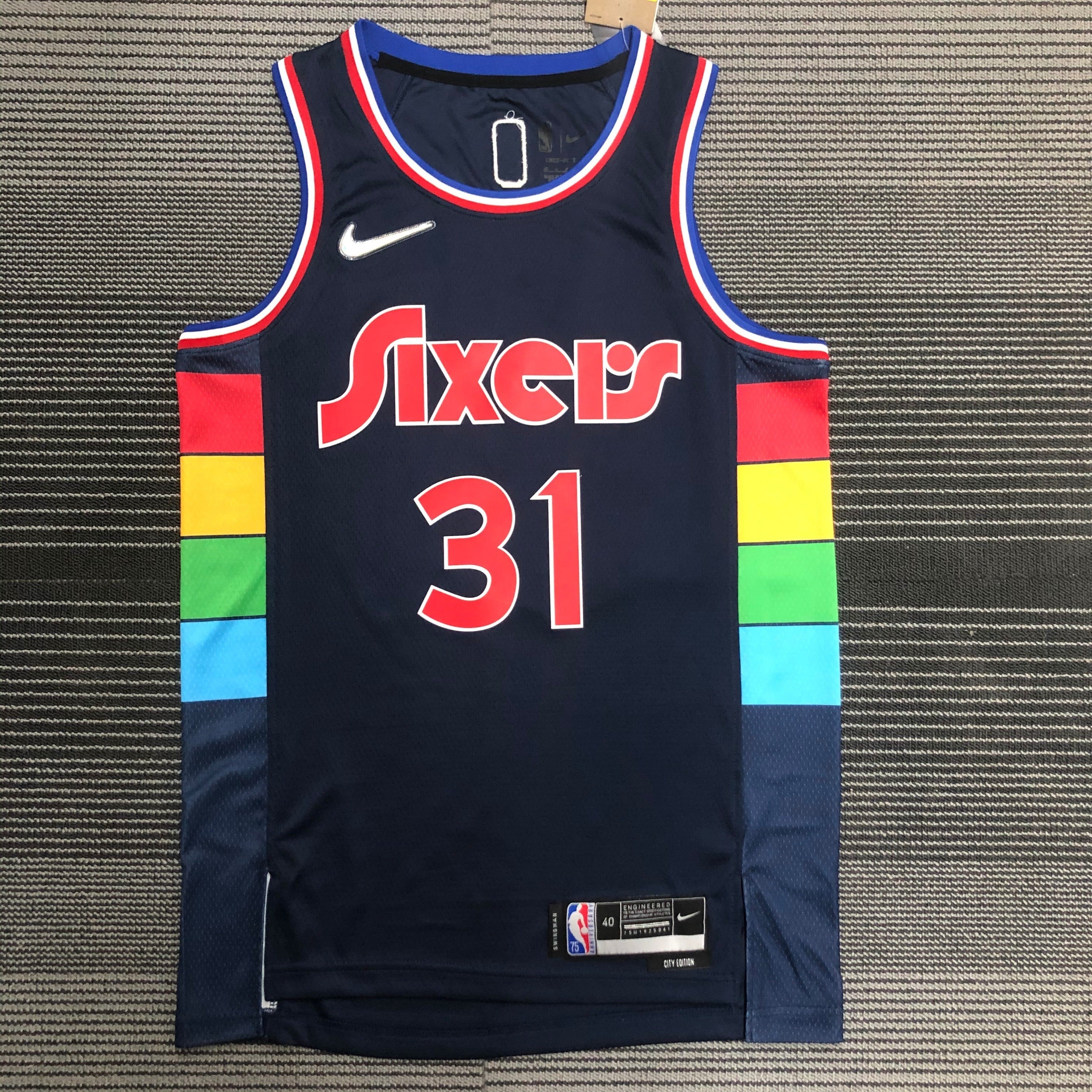 Philadelphia 76ers City Edition #31 Stephen Curry