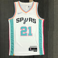 San Antonio Spurs City Edition #21 Tim Duncan