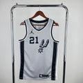 San Antonio Spurs Jordan Brand #21 Tim Duncan (2020-21)