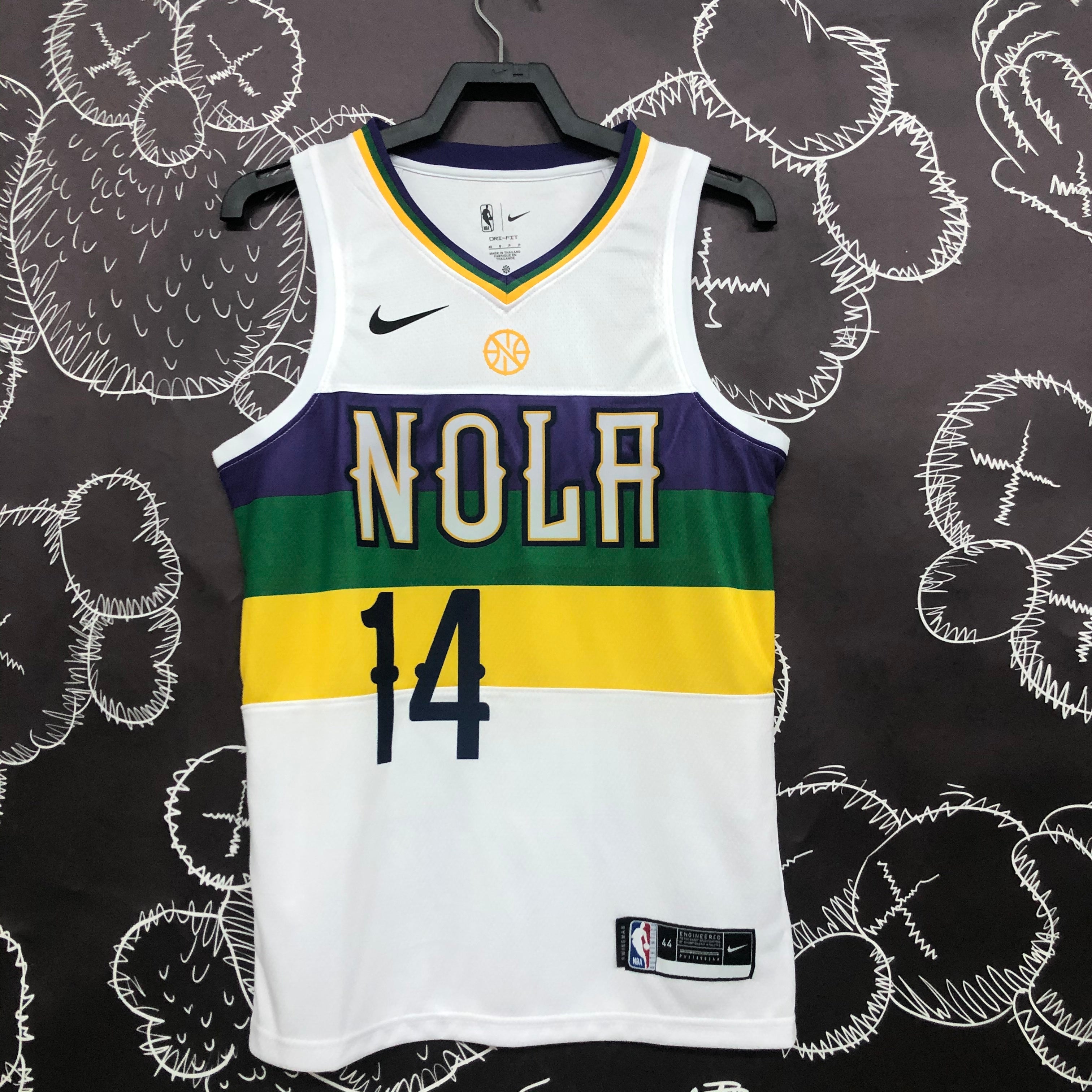 New Orleans Pelicans City Edition #14 Brandon Ingram