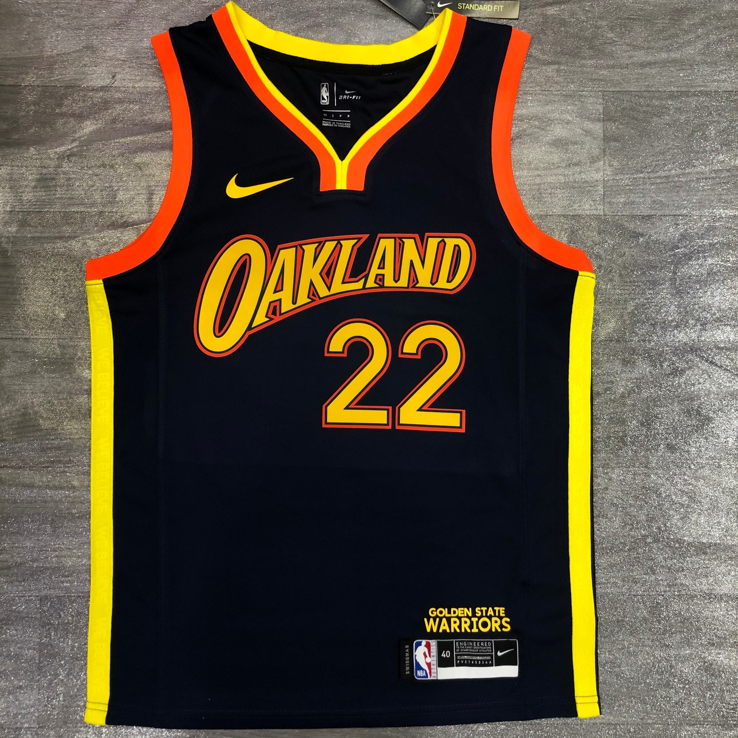 Golden State Warriors City Edition #22 (2020-21)