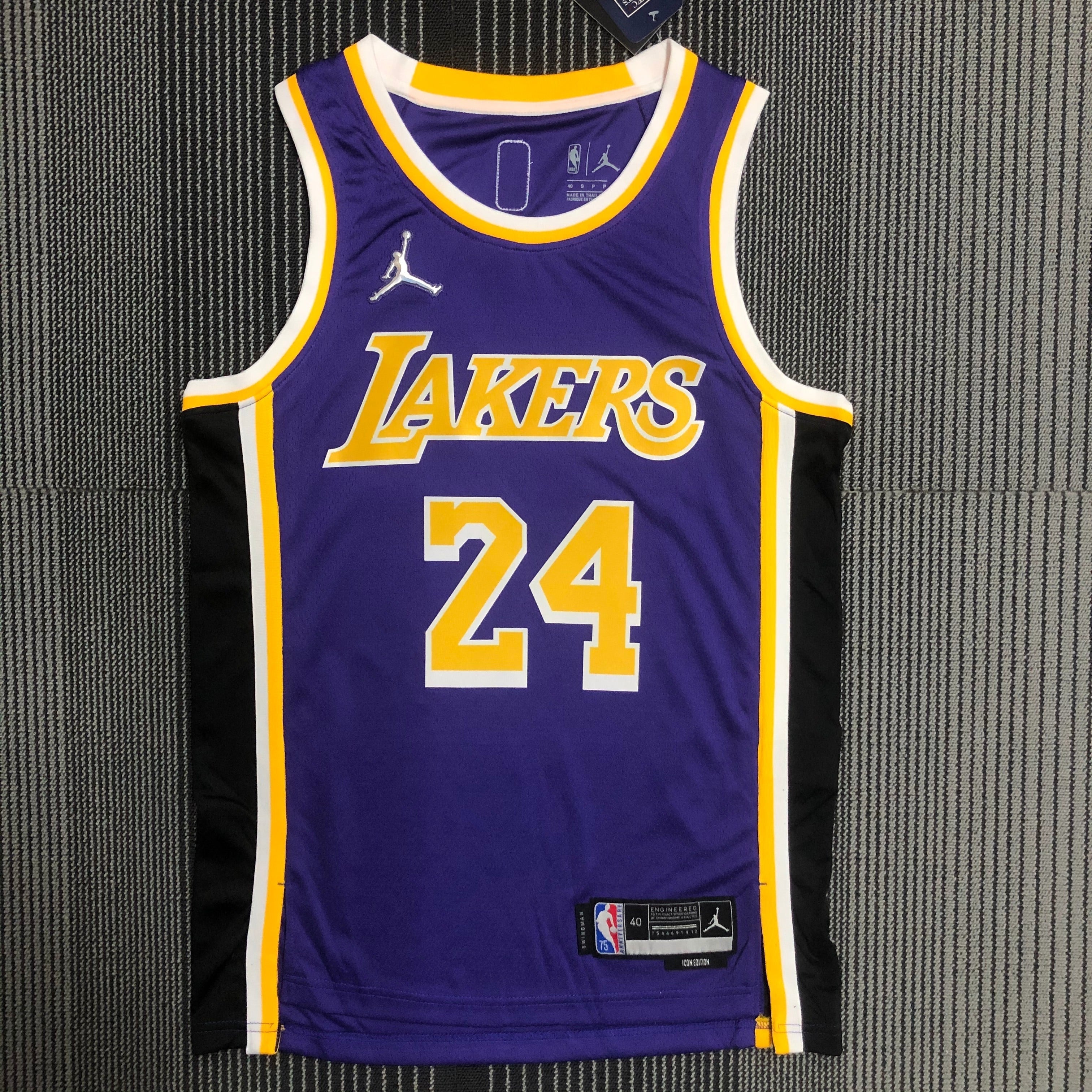 Los Angeles Lakers 75th Anniversary #24 Kobe Bryant
