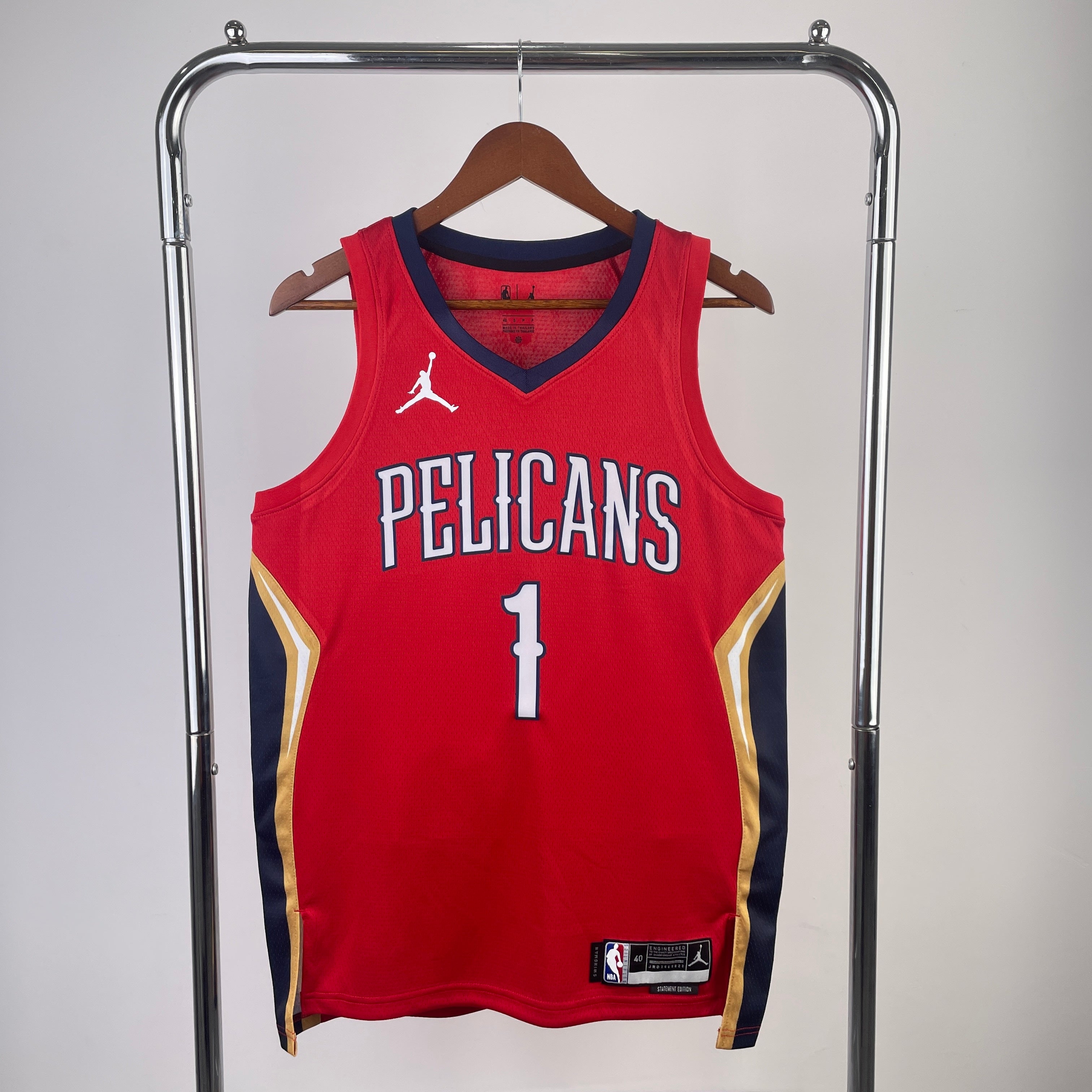 New Orleans Pelicans Jordan Brand #1 Jalen Williams (2022-23)