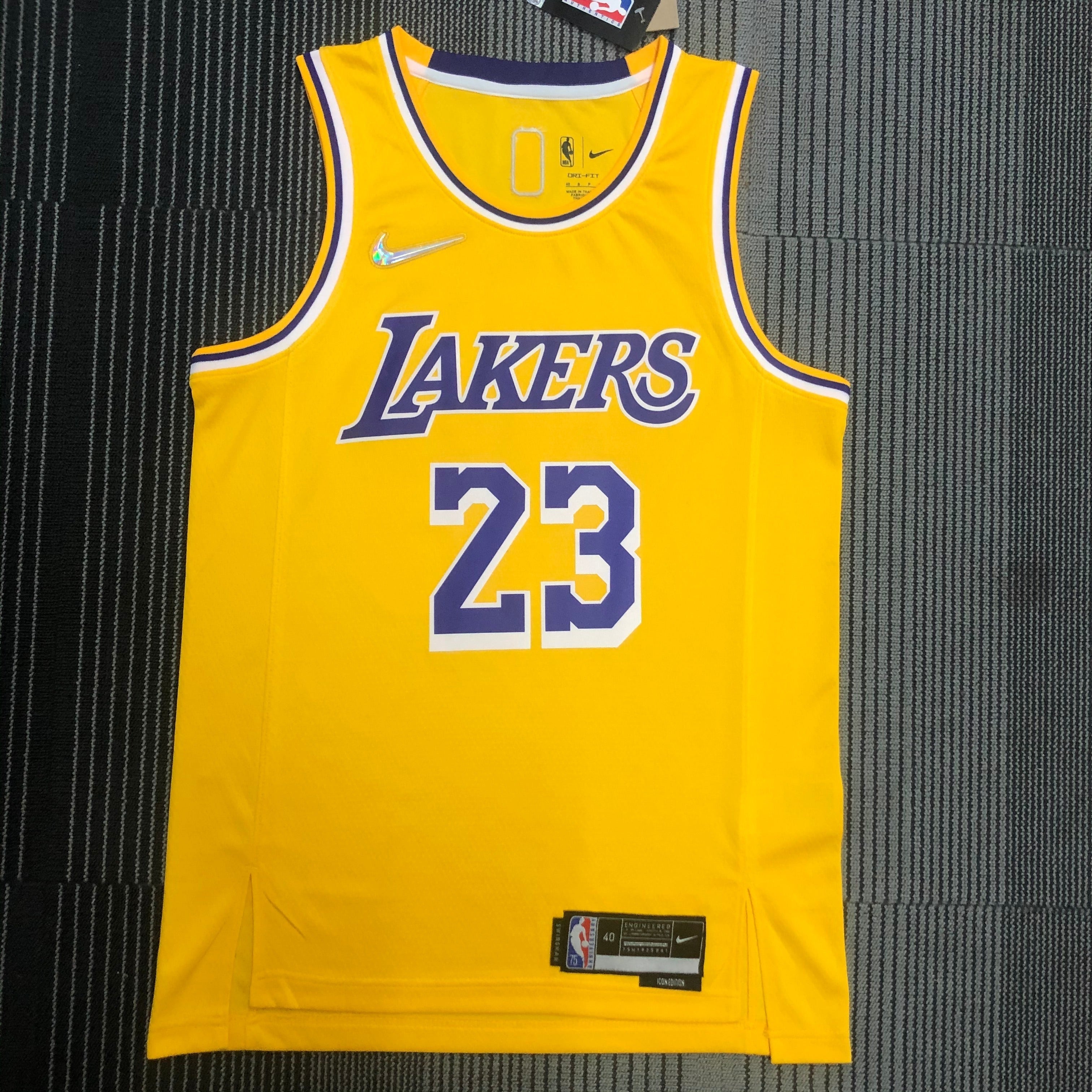Los Angeles Lakers 75th Anniversary #23 LeBron James