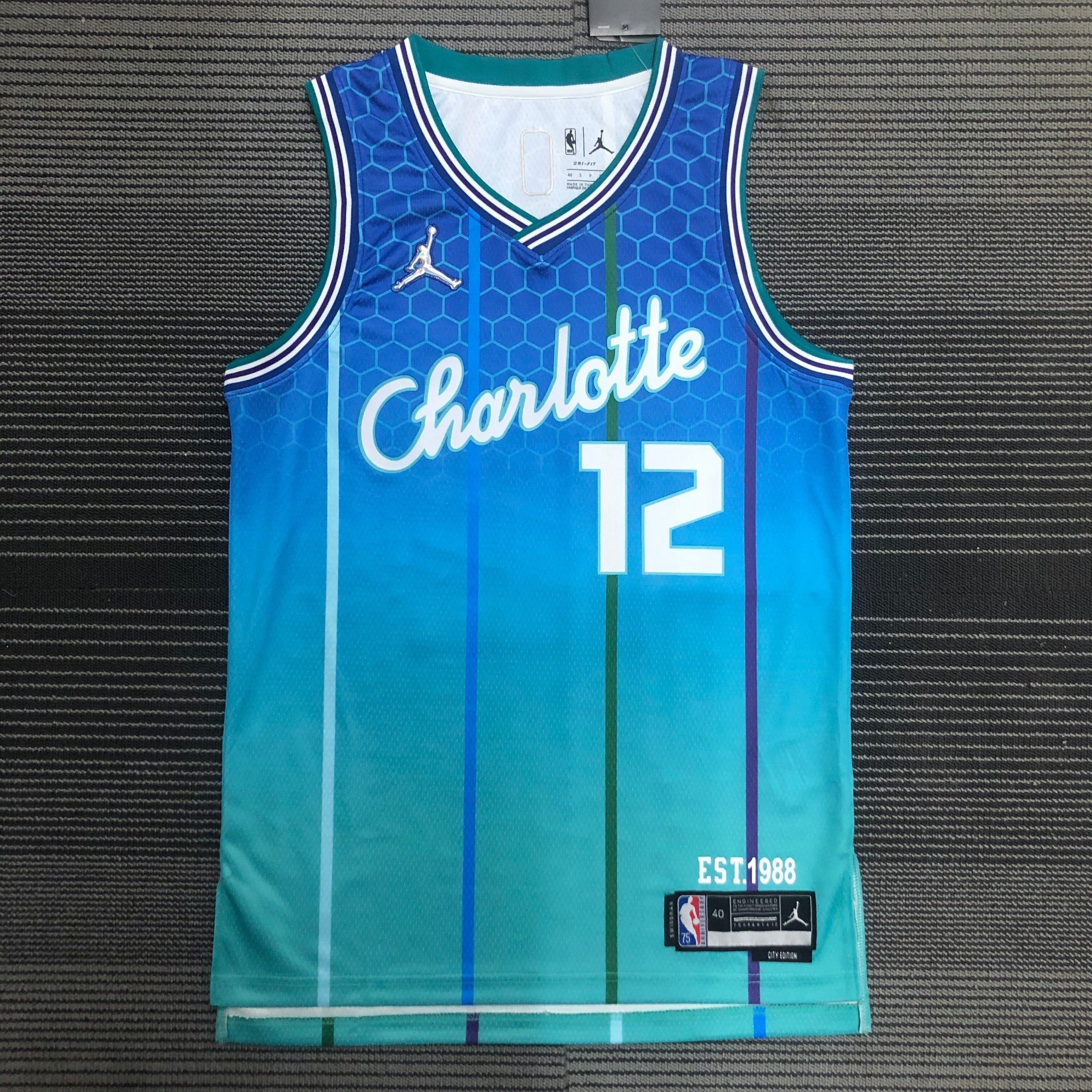 Charlotte Hornets City Edition #12