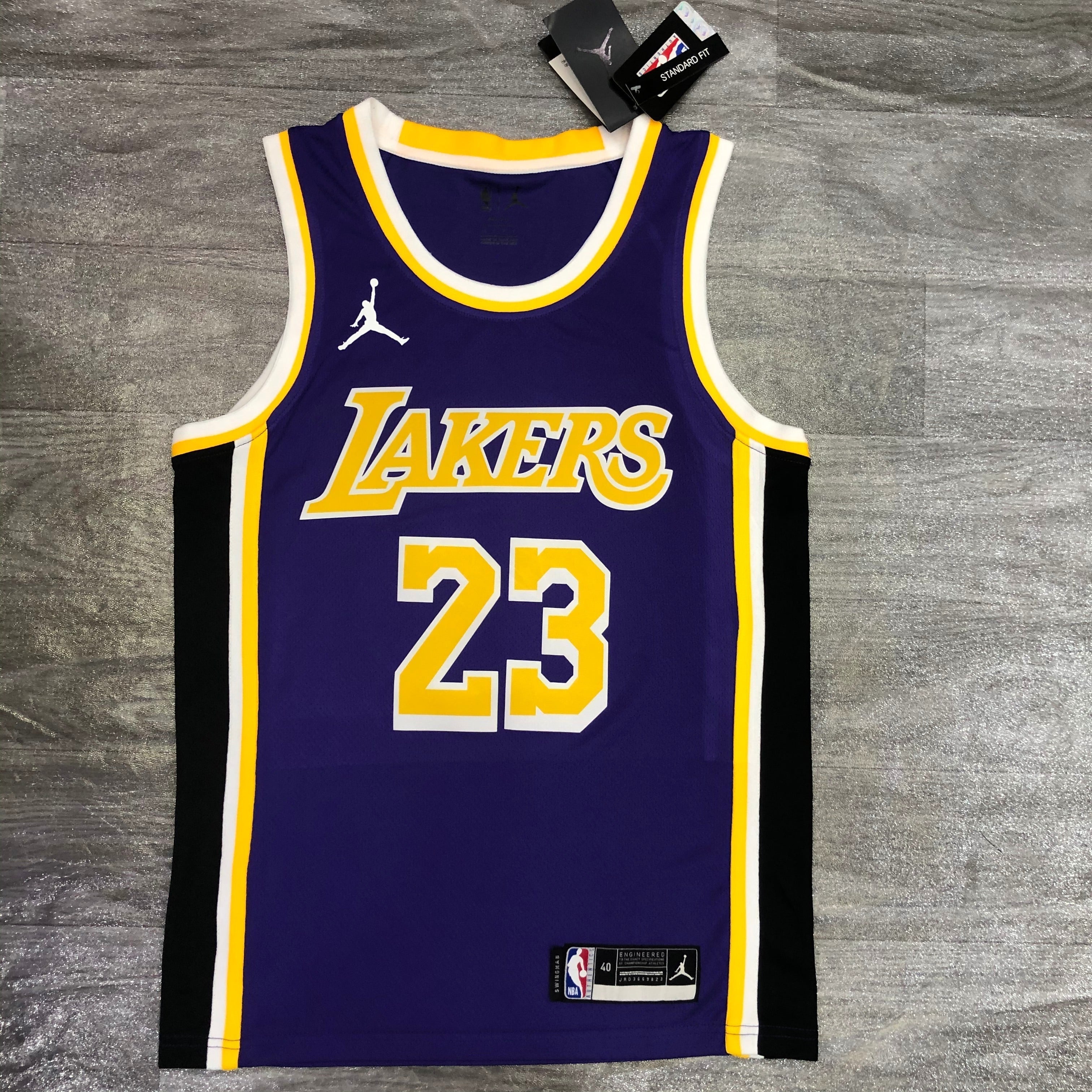 Los Angeles Lakers Jordan Brand #23 LeBron James