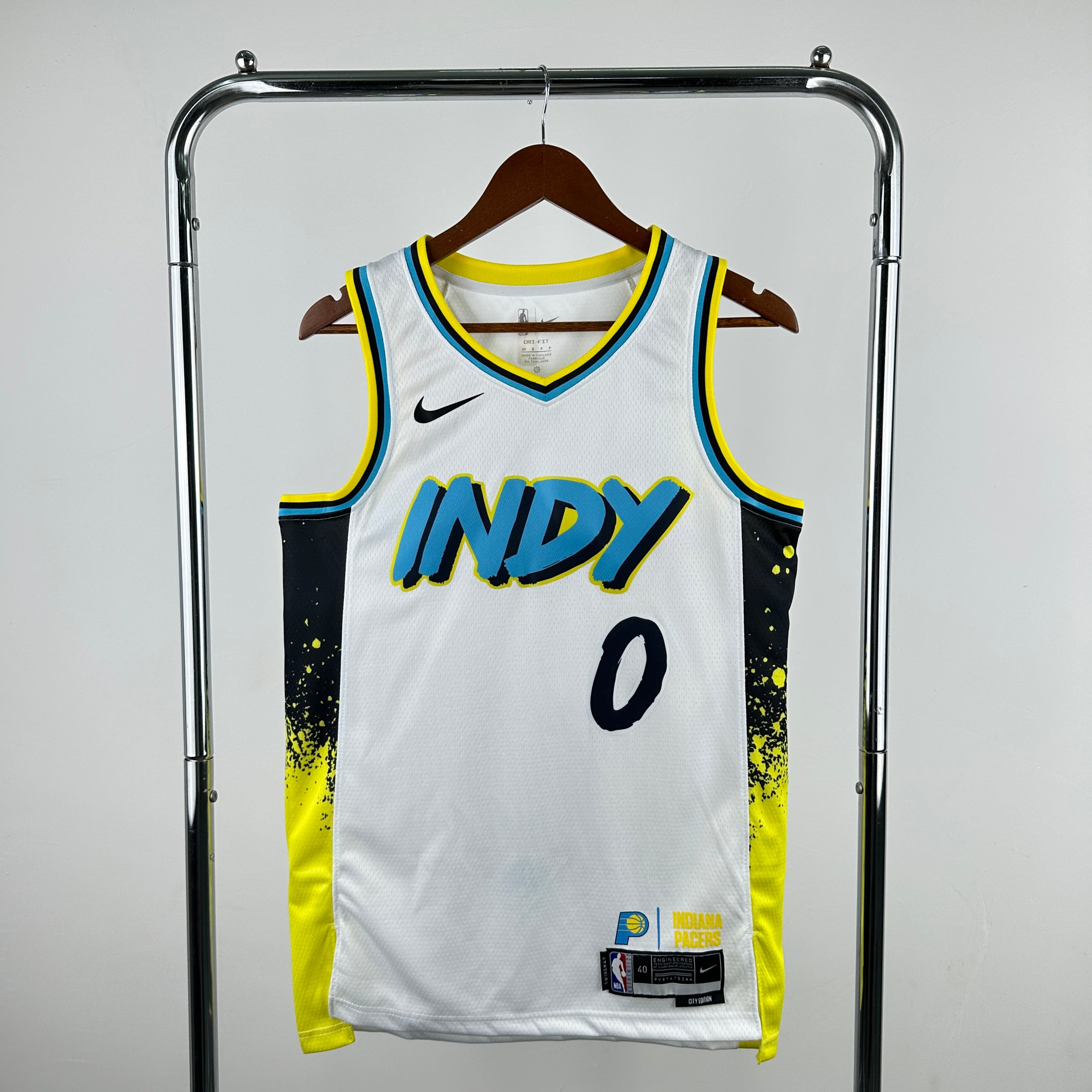 Indiana Pacers City Edition #0 Tyrese Haliburton (2024-25)