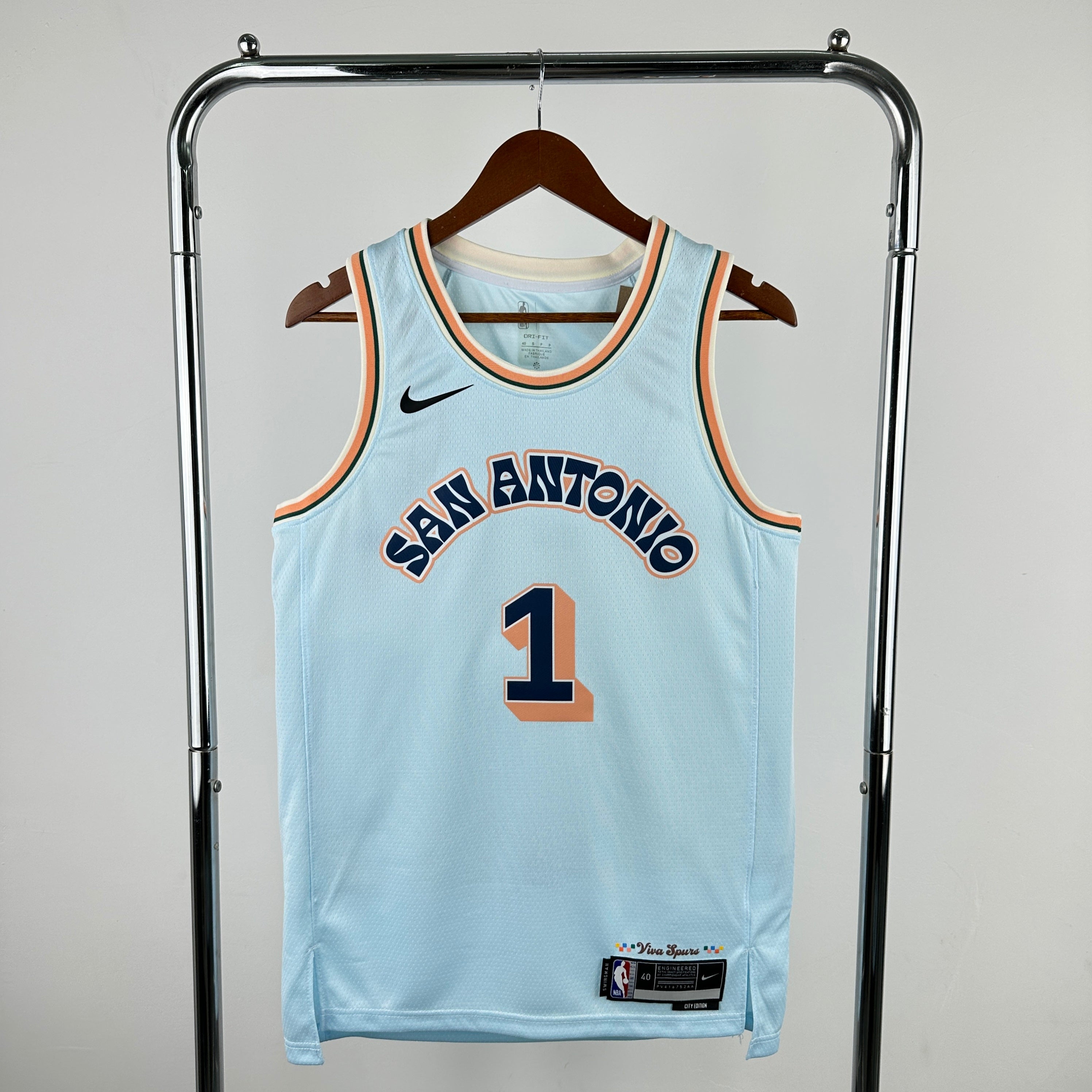 San Antonio Spurs City Edition #1 Victor Wembanyama (2024-25)