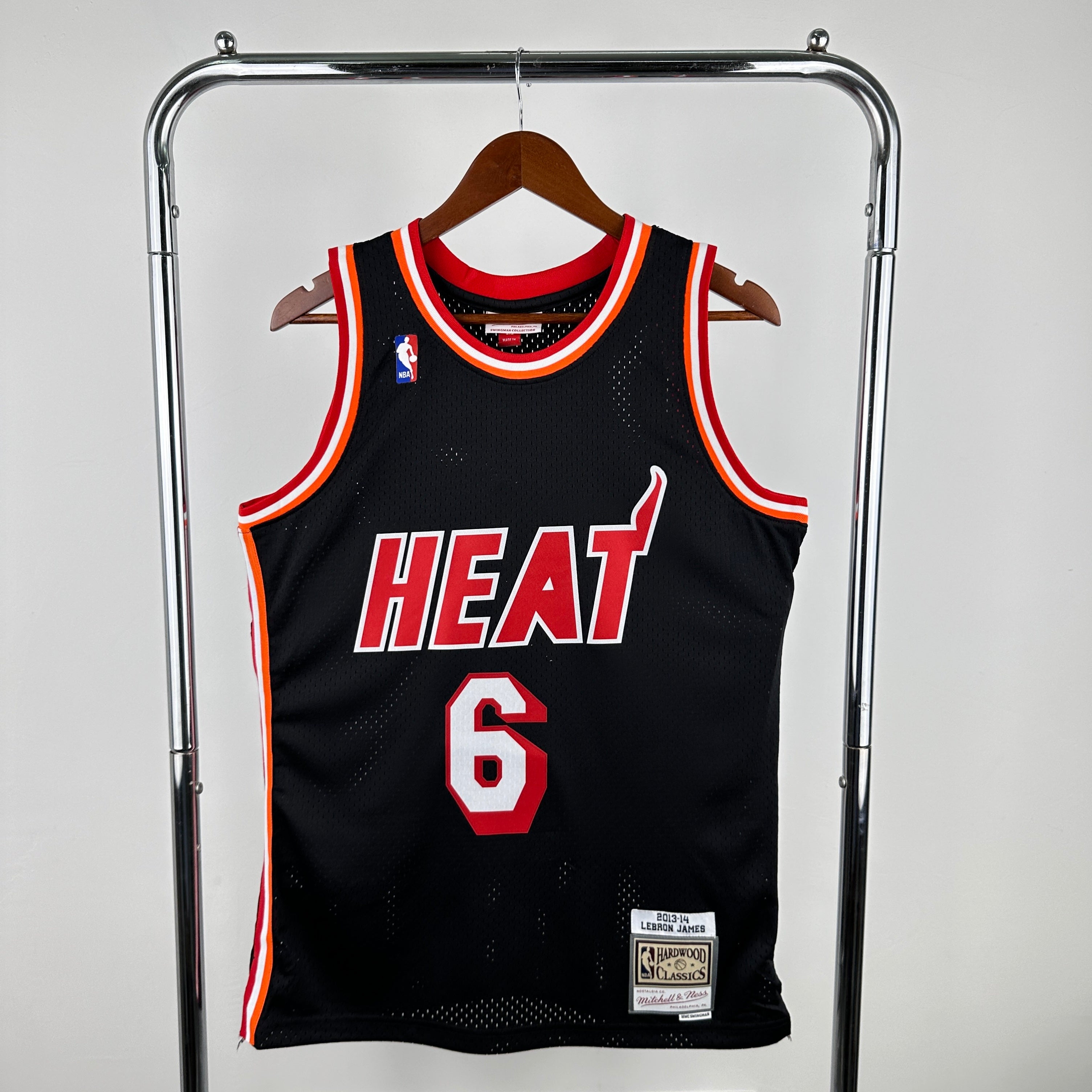 Miami Heat Retro #6 LeBron James