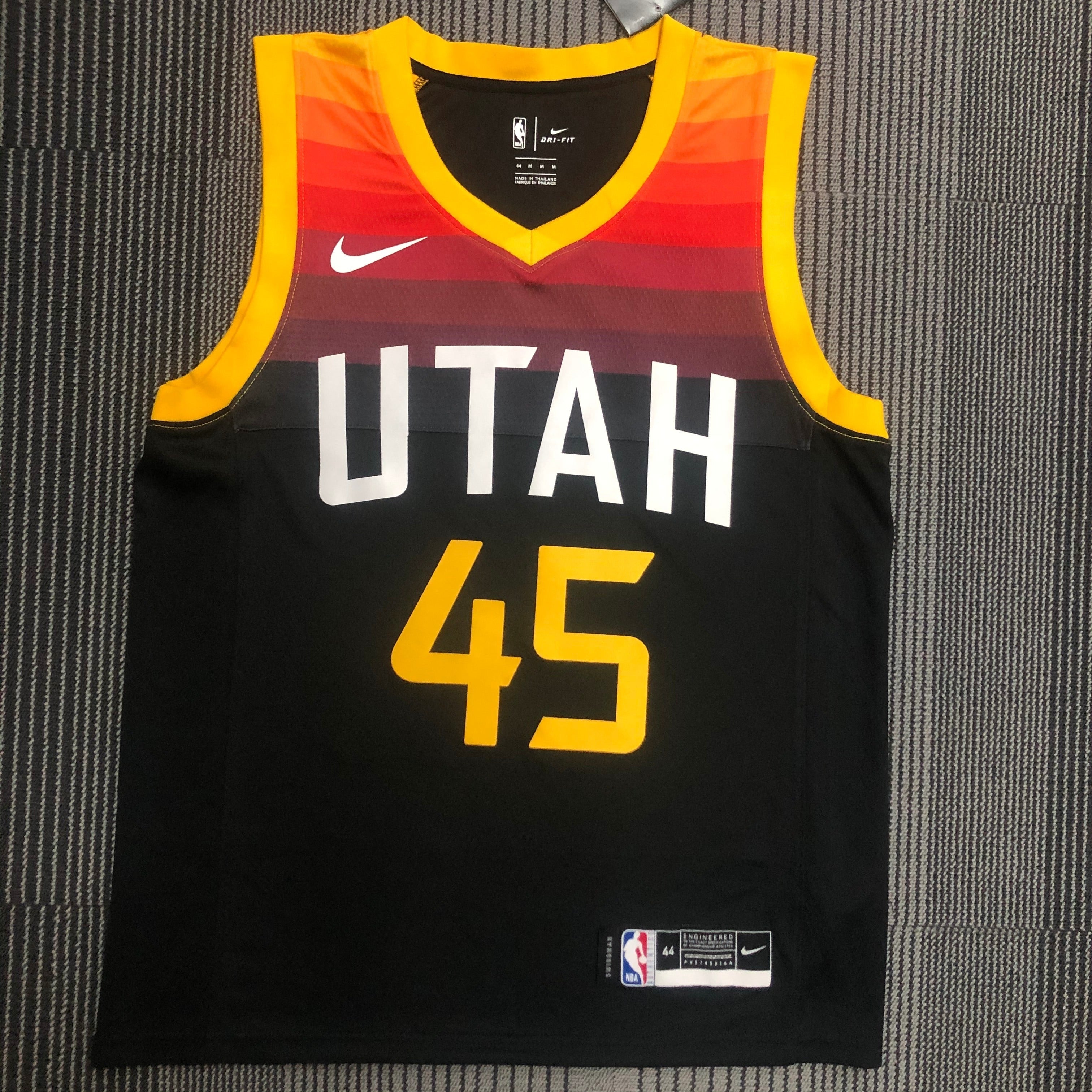 Utah Jazz City Edition #45 Donovan Mitchell (2020-21)