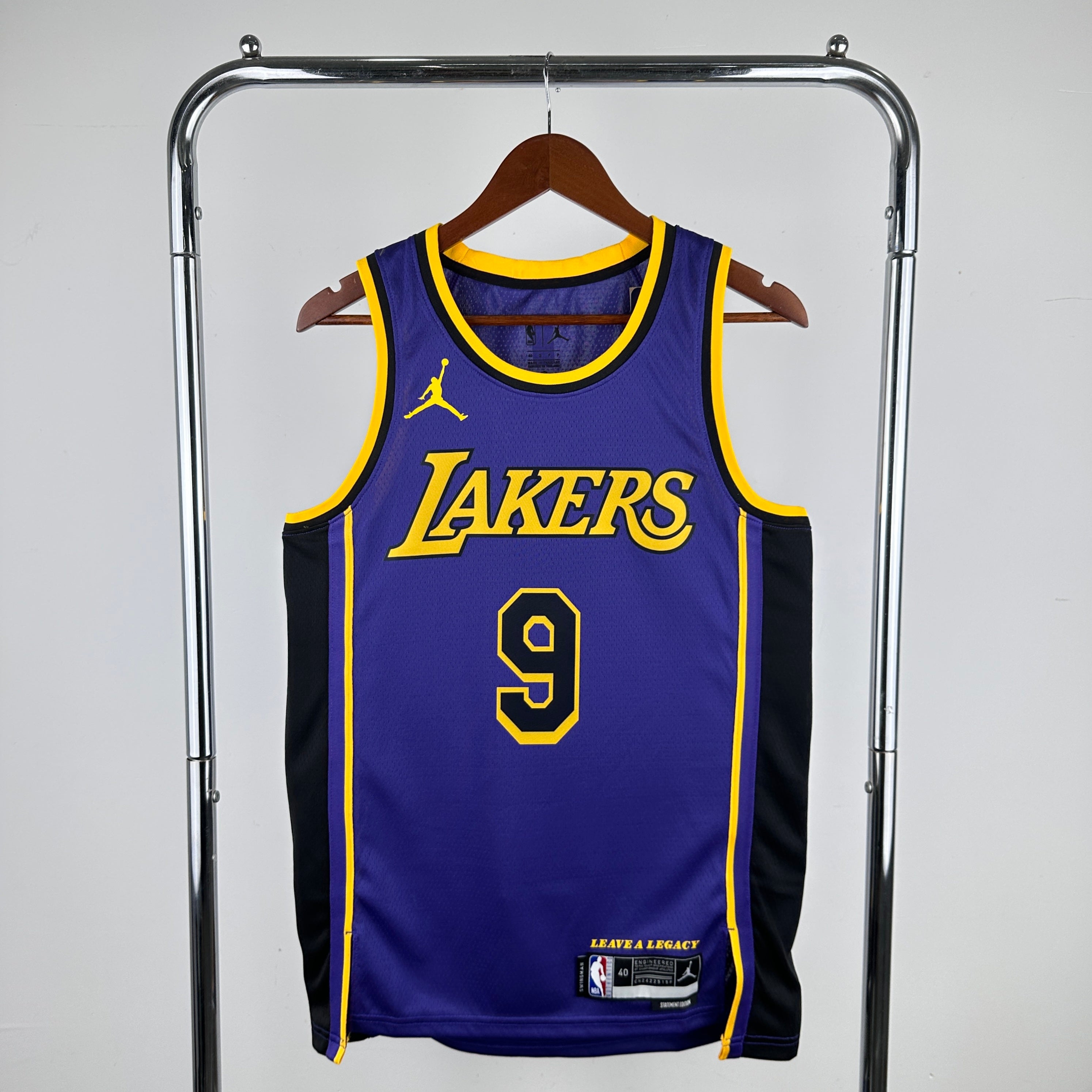 Los Angeles Lakers Jordan Brand #9 Bronny James (2022-23)