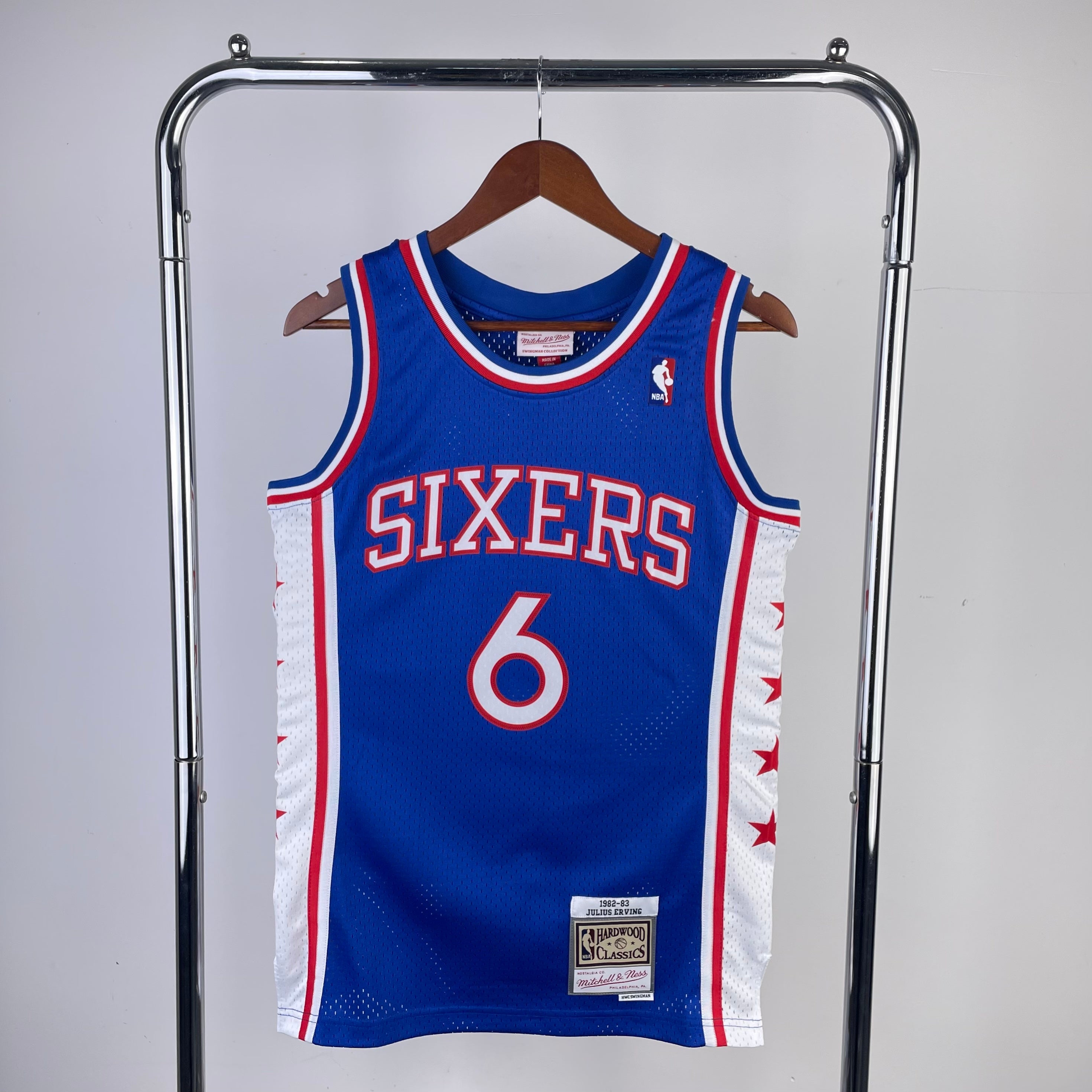 Philadelphia 76ers Retro #6 Kyrie Irving