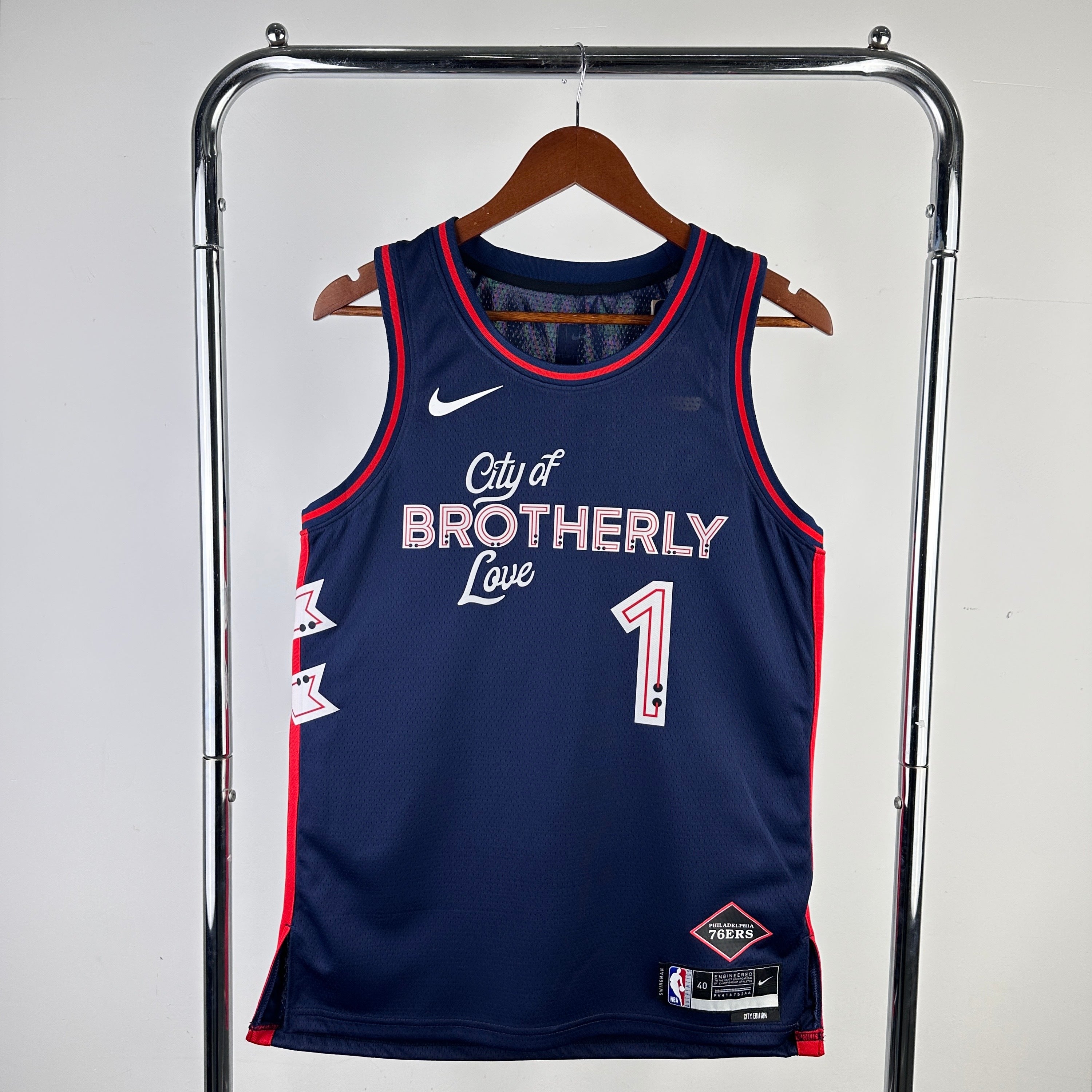 Philadelphia 76ers City Edition #1 James Harden (2023-24)