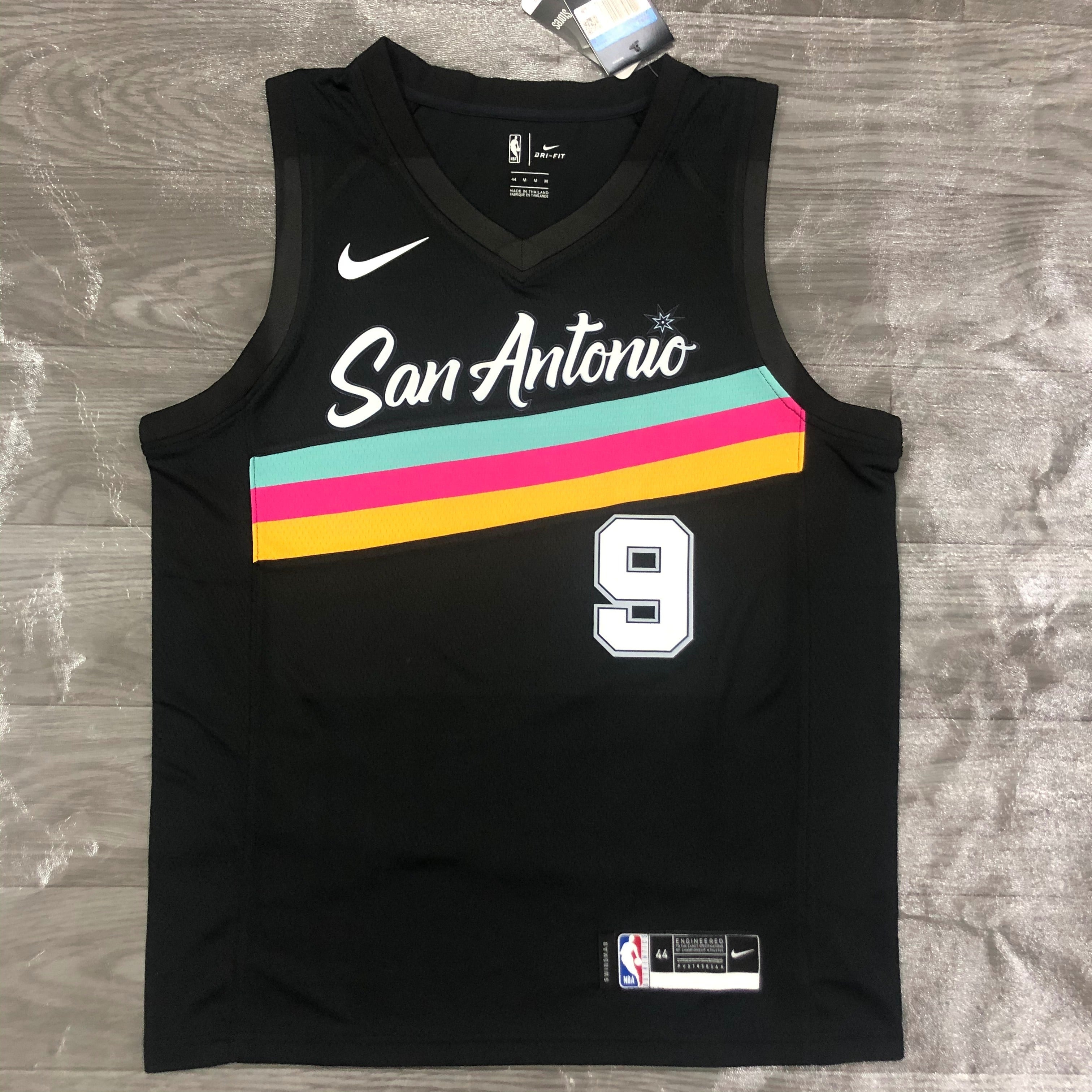 San Antonio Spurs City Edition #9 Tony Parker (2020-21)