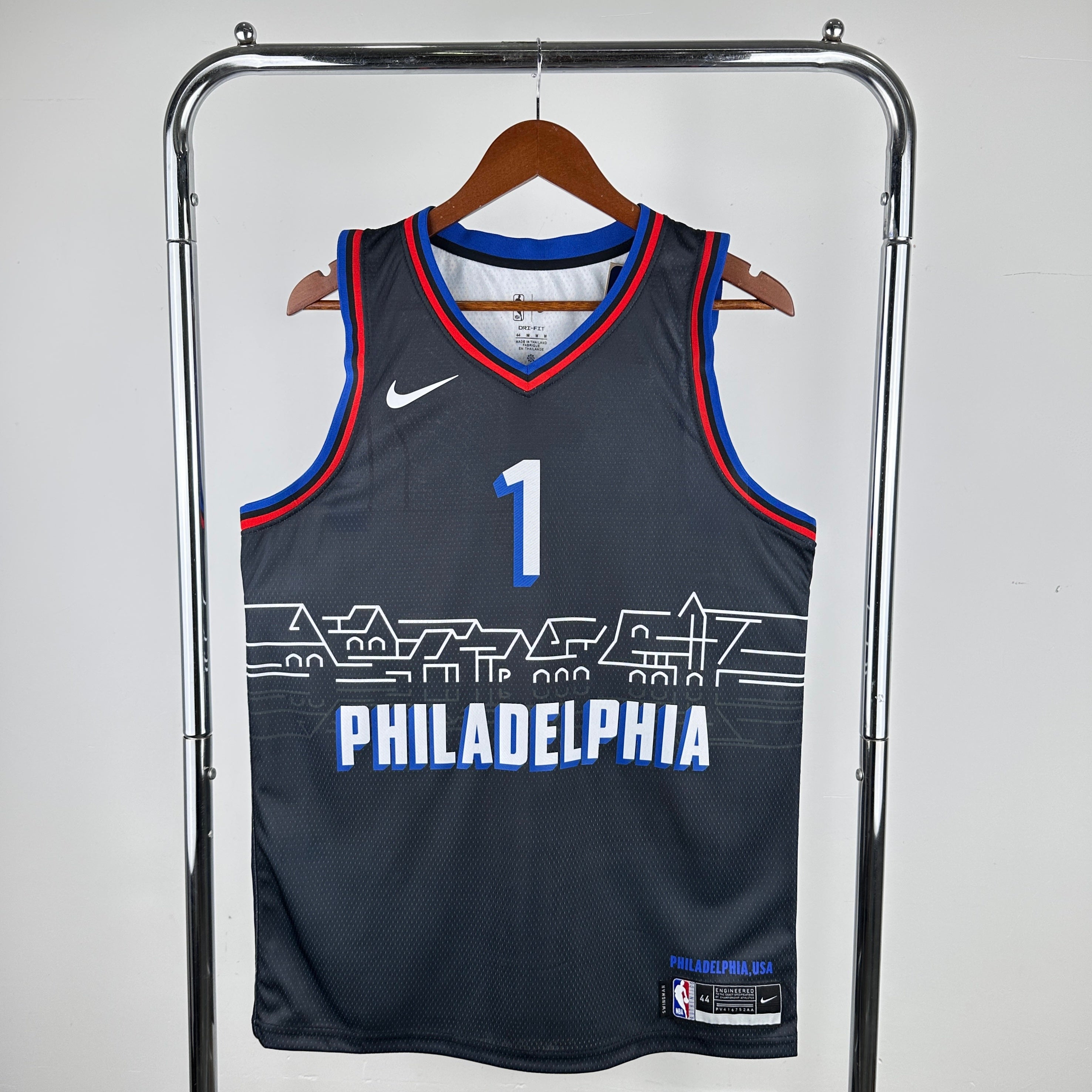 Philadelphia 76ers City Edition #1 James Harden (2020-21)